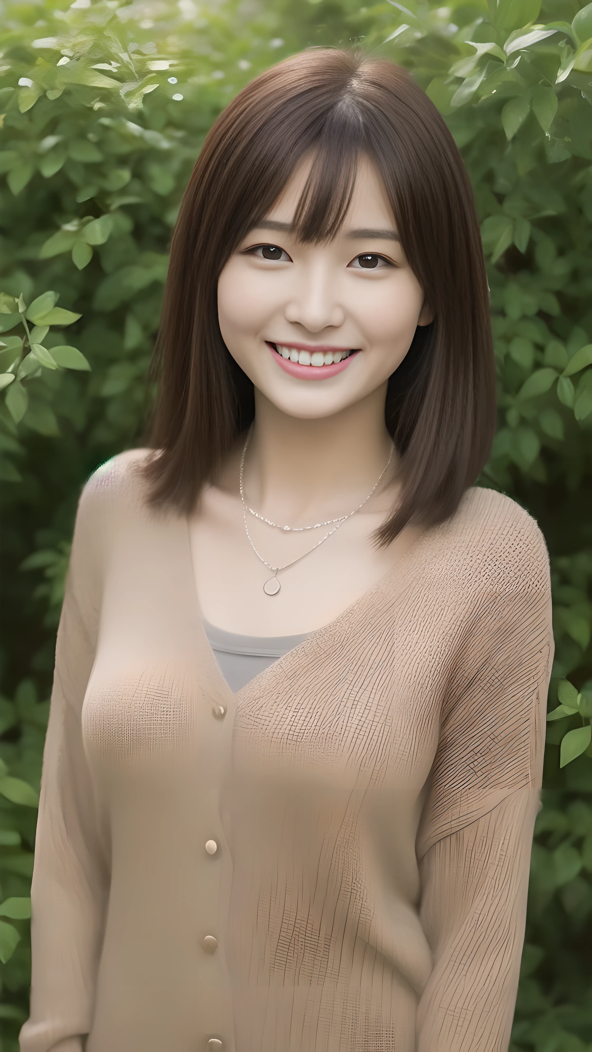 A close up of a woman with a smile on her face - SeaArt AI