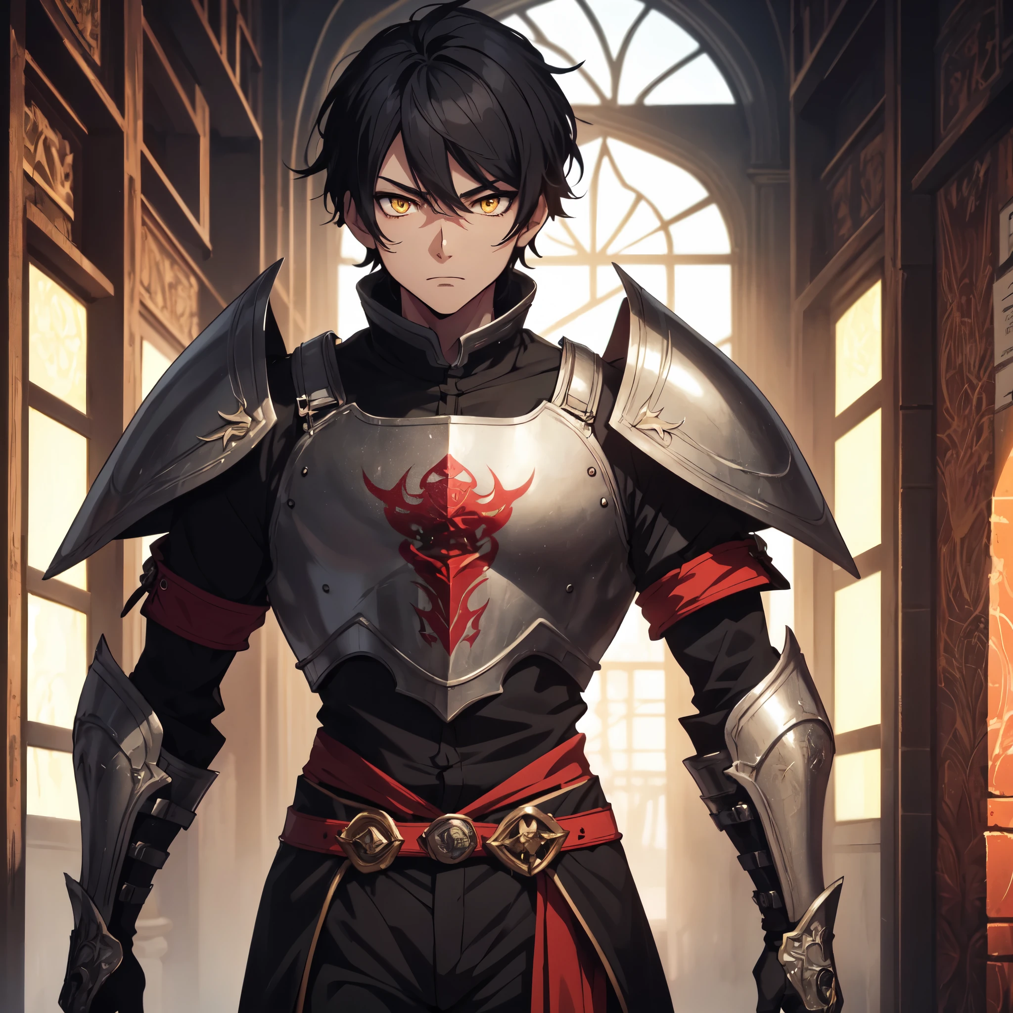 128K Ultra High Definition,
128K Ultra High Quality,
128K Ultra High Resolution,
Best Definition,
Best Quality,
Best Resolution,
Perfectly Detailed,
Perfectly Designed,
Extremely Detailed,
Extremely Designed,
Hyper Detailed,
Hyper Definition,
Hyper Quality,
Hyper Resolution,
Masterpiece,
(((Anime))),
Body Shot,
(((Boy))),
Handsome,
Muscular Body,
(((Black Short Hair))),
(((Yellow Eyes))),
(((Hyper Detailed & Perfectly Designed With Ultra High Quality Red Warlord Armor))),
(((Inside Of Medieval Royal Palace Background Scenery))),