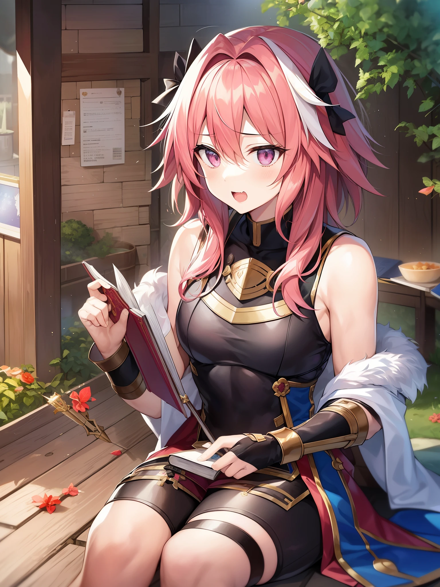 Fate/Grand/Order、Astolfo、If you touch it, you will fall!(Trap of Algaria)、pink hair、short hair、reason has evaporated、「Those who are far away should also listen to the sound!Come closer and take a look!我が名はシャルルマーニュが十二勇士Astolfo!」、「magic spear」「magic book」「魔法のhorn」「Genma Hippogriff」、He is also a famous handsome man according to legend.、trouble maker。Due to his thoughtless but reckless and courageous personality、He scoured the battlefield and led his team to victory many times.。A knight who appears in medieval French poetry of arms、、"Always make the person you touch fall off the horse"That's called「magic spear」After gaining the degree, he became quite a master.、Now you can give valor.。moreover、A method to break all spells was written down.「magic book」、You can defeat your opponent by blowing「horn」、moreoverヒッポグリフを入手してしまう。カリゴランテThat's called邪悪な巨人を捕虜、After a trip to the moon「horn」no longer makes a sound、Also released a hippogriff.、Orlandu goes crazy、He is a good-looking young man who is loved by everyone.、In terms of ability「weak」He is considered a second-class knight and servant.。However, he didn't worry about it at all and relied on his positive thinking and good luck.、He had many adventures during his lifetime.々obtain the treasure of。I am not particularly attached to the treasure I have acquired.、He has a deep-rooted heroic personality and is willing to let go if asked for help.