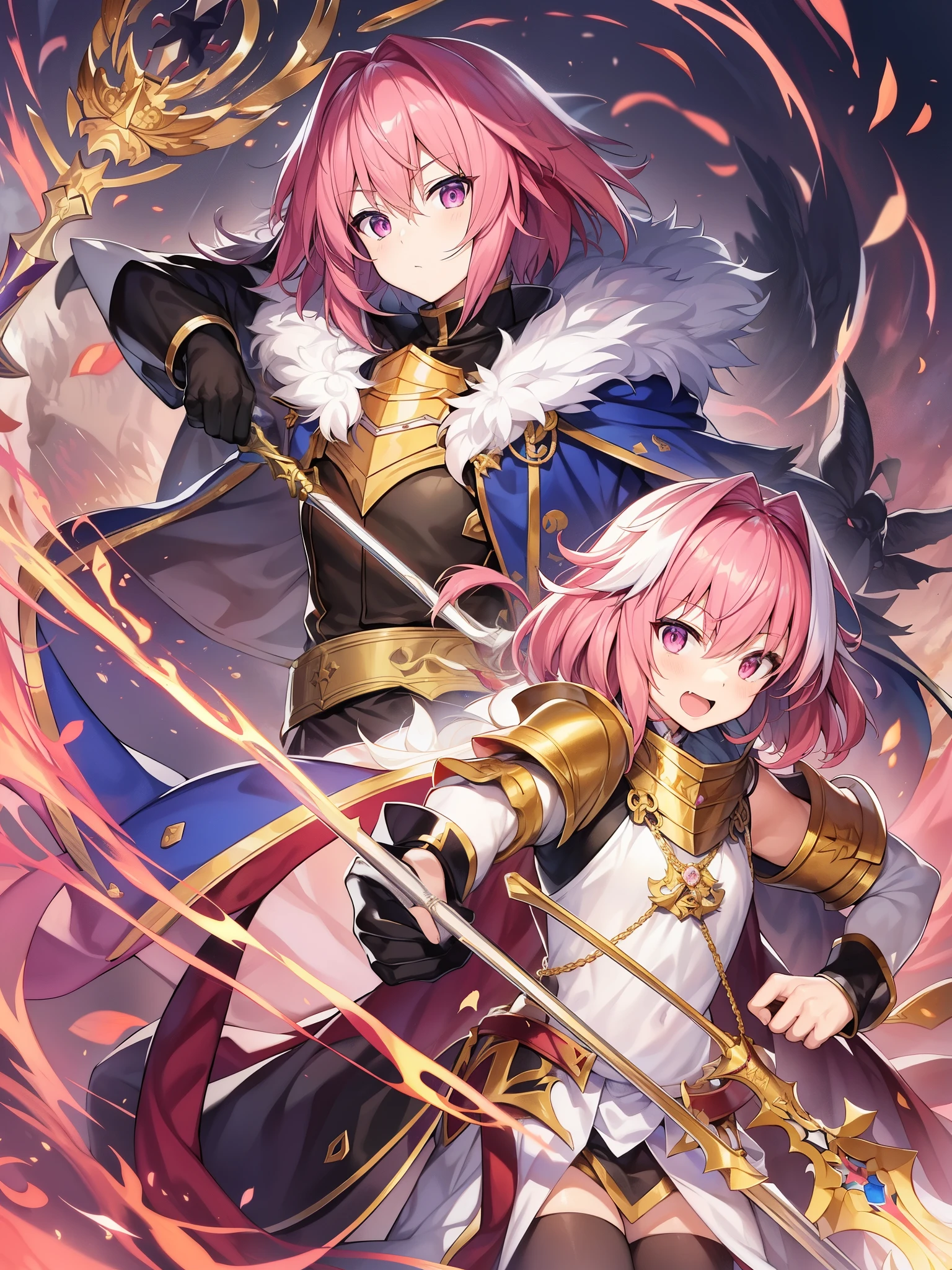 Fate/Grand/Order、Astolfo、If you touch it, you will fall！（Trap of Algaria）、pink hair、short hair、reason has evaporated、「Those who are far away should also listen to the sound！Come closer and take a look！我が名はシャルルマーニュが十二勇士Astolfo！」、「magic spear」「魔法のhorn」「Genma Hippogriff」、He is also a famous handsome man according to legend.、trouble maker。Due to his thoughtless but reckless and courageous personality、He scoured the battlefield and led his team to victory many times.。A knight who appears in medieval French poetry of arms、、"Always make the person you touch fall off the horse"That&#39;s called「magic spear」After gaining the degree, he became quite a master.、Now you can give valor.。moreover、A method to break all spells was written down.、You can defeat your opponent by blowing「horn」、moreoverヒッポグリフを入手してしまう。カリゴランテThat&#39;s called邪悪な巨人を捕虜、After a trip to the moon「horn」no longer makes a sound、Also released a hippogriff.、Orlandu goes crazy、He is a good-looking young man who is loved by everyone.、In terms of ability「weak」He is considered a second-class knight and servant.。However, he didn&#39;t worry about it at all and relied on his positive thinking and good luck.、He had many adventures during his lifetime.々obtain the treasure of。I am not particularly attached to the treasure I have acquired.、He has a deep-rooted heroic personality and is willing to let go if asked for help.