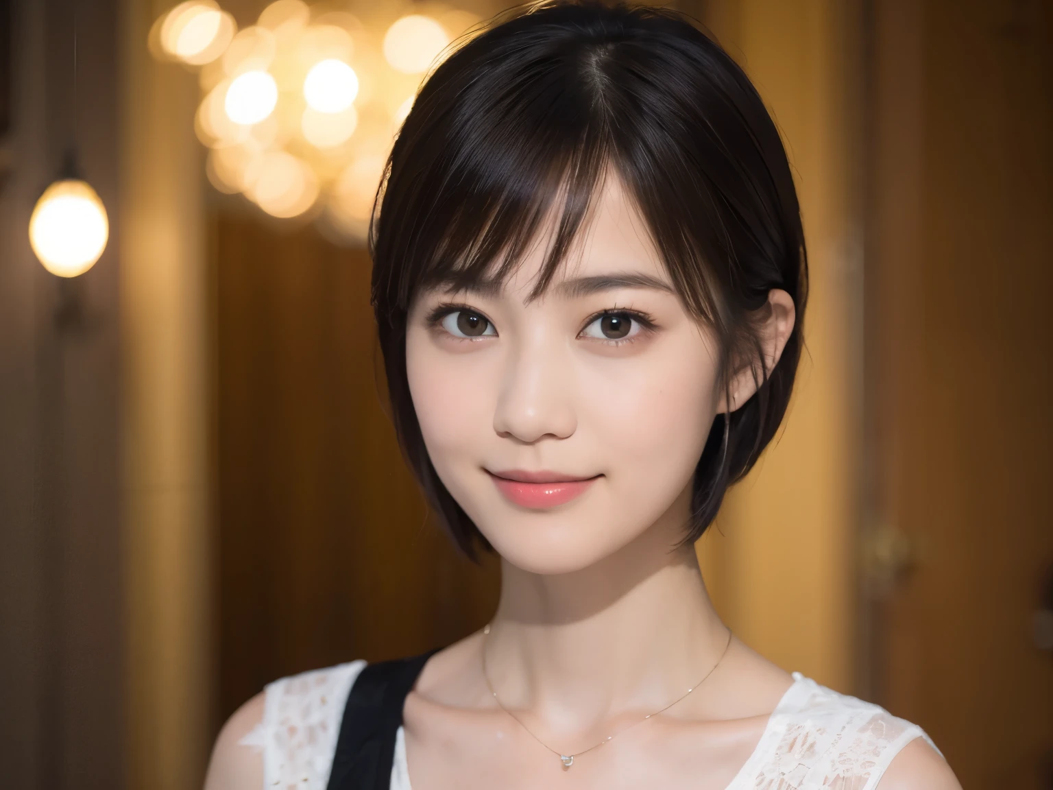 170
Shorthair, a 20 yo woman, gentle smile, Abstract