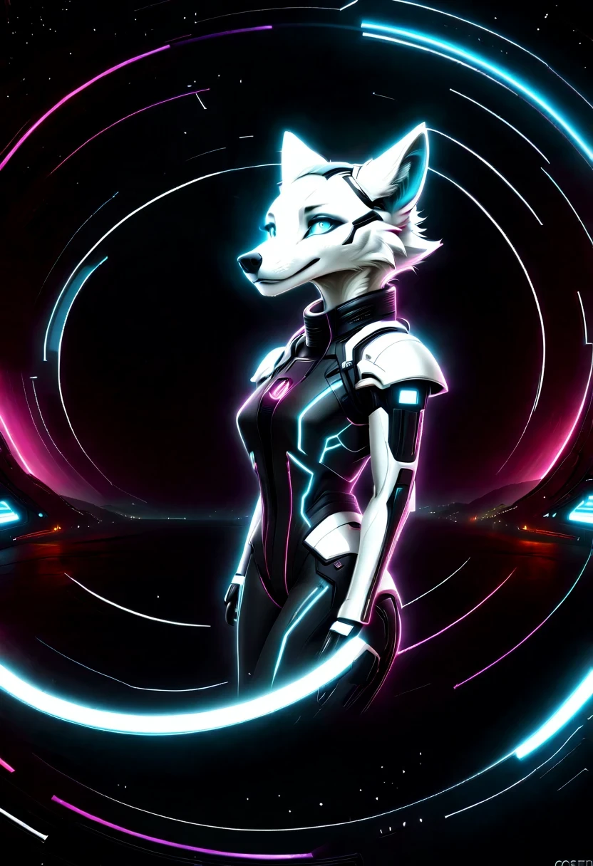 《codename arctic fox》,Science fiction,futuristic,cyberpunk,Surrealism,
