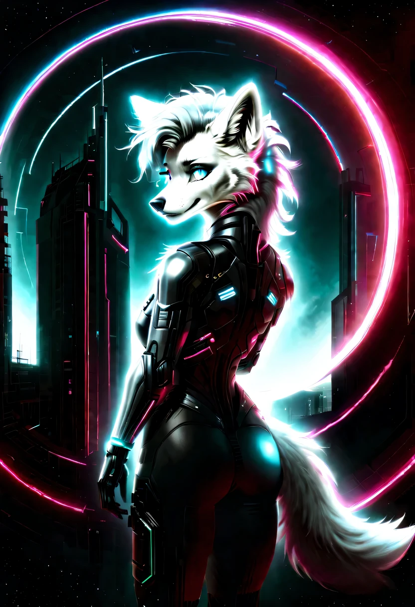 《codename arctic fox》,Science fiction,futuristic,cyberpunk,Surrealism,