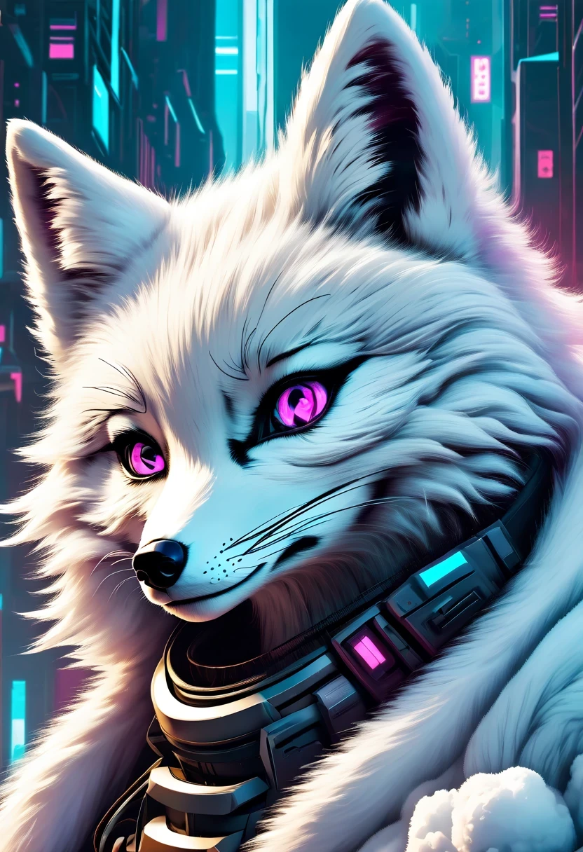 《codename arctic fox》,Science fiction,futuristic,cyberpunk,Surrealism,