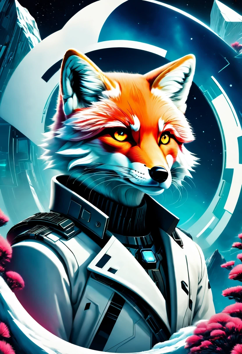 《codename arctic fox》,Science fiction,futuristic,cyberpunk,Surrealism,