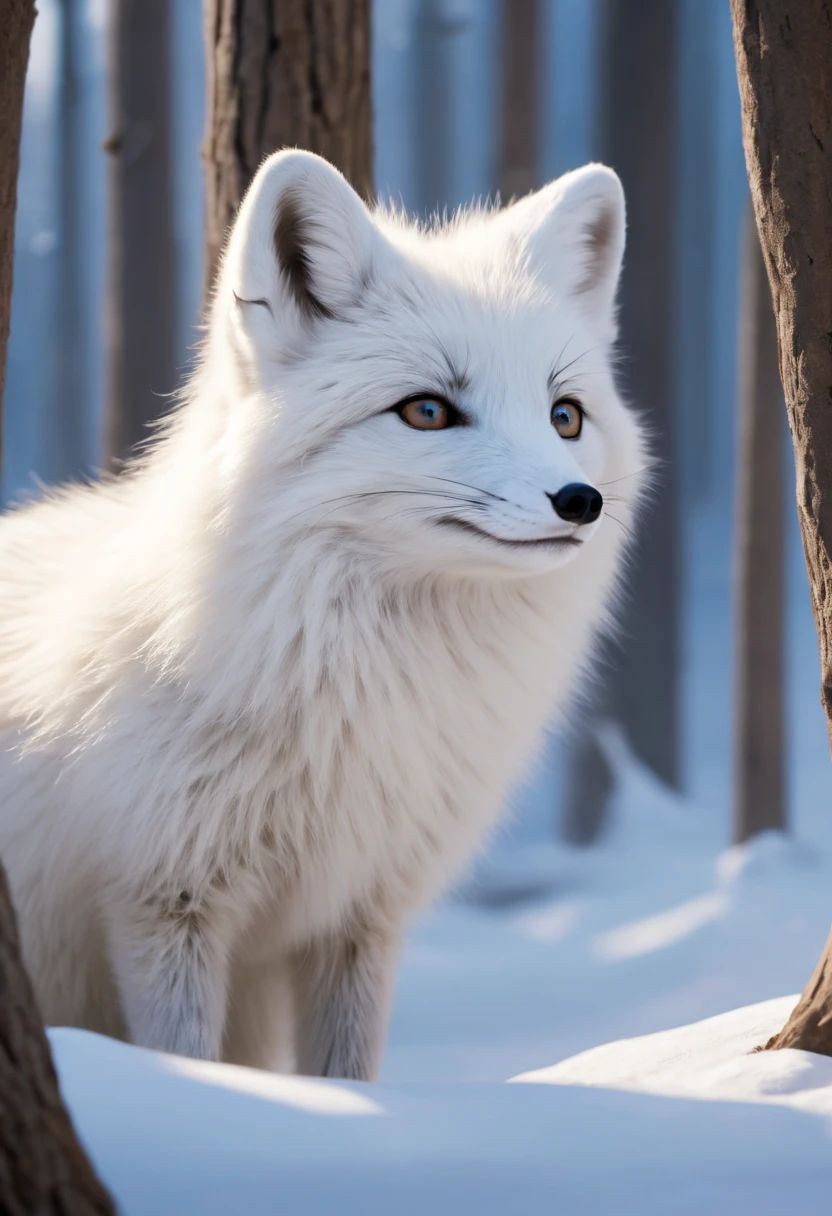 white arctic fox by Zootopia