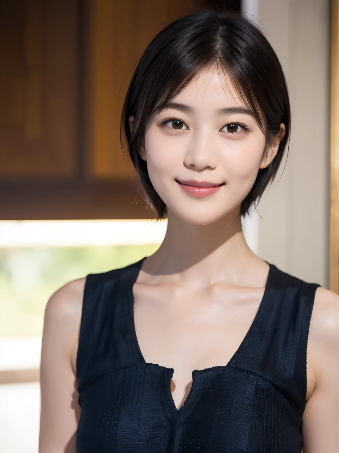 170
Shorthair, a 20 yo woman, gentle smile, Abstract