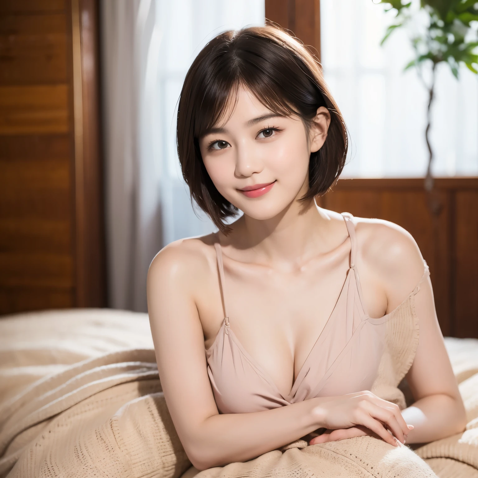 170
Shorthair, a 20 yo woman, gentle smile, Abstract