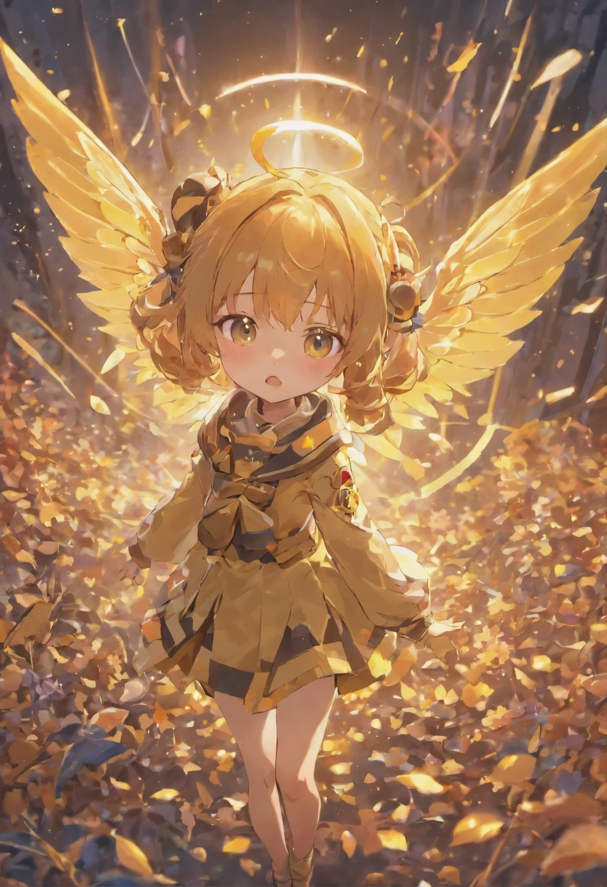 Cute 3D  with bee wings