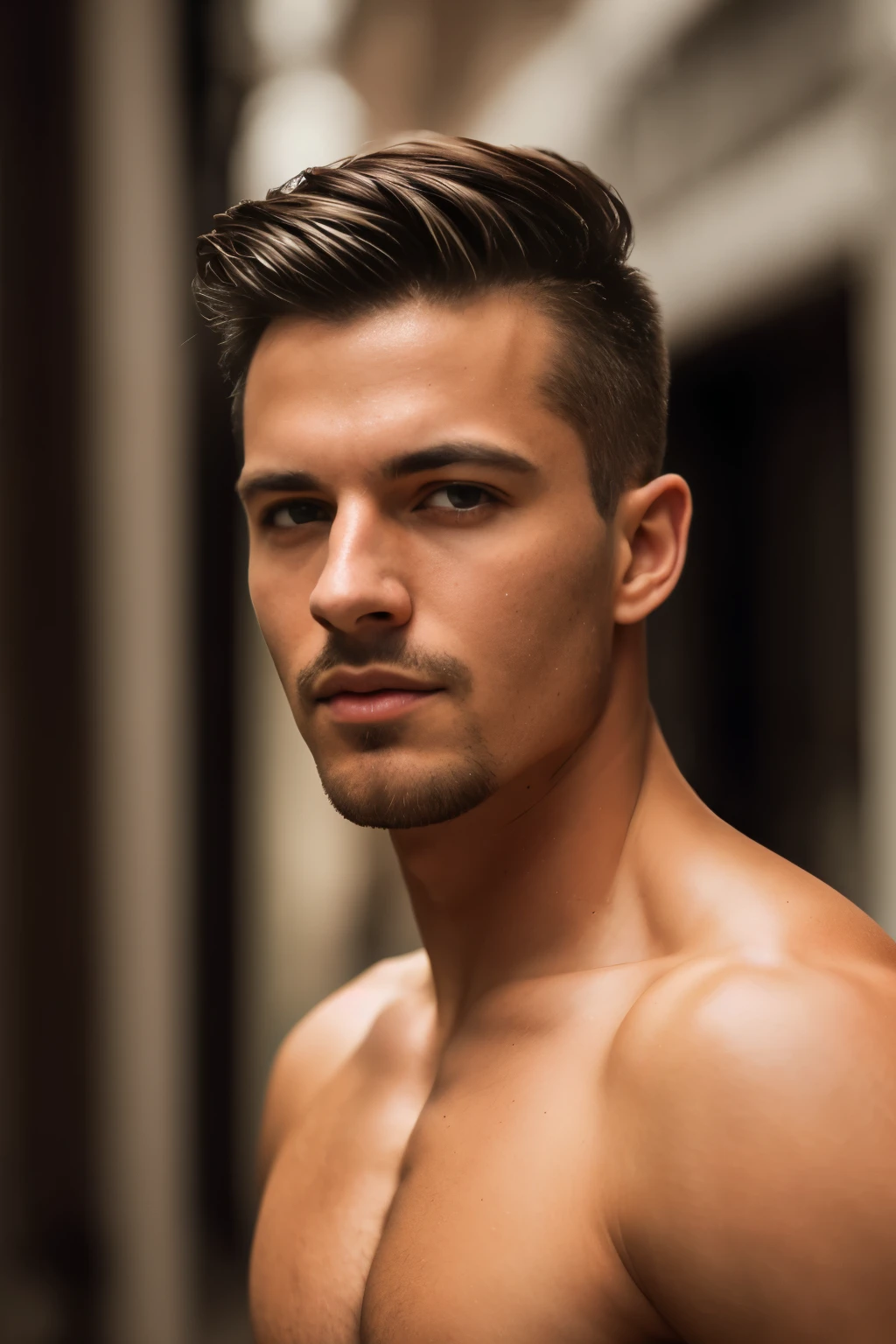 Masterpiece, two handsome muscular young east european spartan warriors, masculine, tall, strong, teen, white background, well endowed, (high detail:1 1), rough face, natural skin, high quality, beautiful eyes, (detailed face and eyes), (face: 1 2), noise, extra, real photo, PSD, lamp film photography, sharp focus, contrast lighting, detailed skin, high resolution 8k, crazy detail, realistic, professional photography, 8k UHD, SLR camera, soft lighting, high quality, film grain, Fujifilm XT3, full body shot,