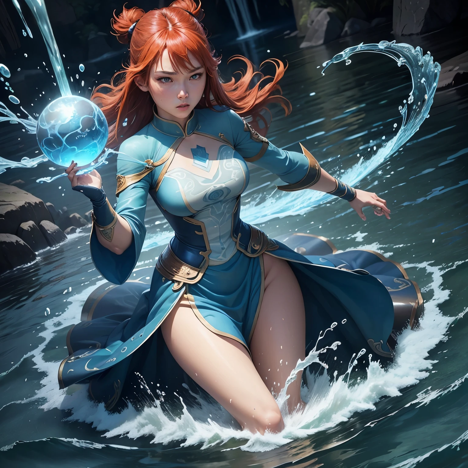 8k, masterpiece, best quality, realistic, higly detailed, cowboy shot, 1girl, solo, Itsuki Nakano, serious looking girl, medium-length hair, expressive ahoge, reddish-orange hair colour, a pair of star-shaped hairpins near both of her eyes, dark blue eyes, average height, well-endowed figure, wears glasses, cute, Water Bender, Water Power, Water, Avatar, Water Bender, Water Power, Water, Avatar, Water Bender, Water Power, Water, Avatar, Water Bender, Water Power, Water, Avatar, Water Bender, Water Power, Water, Avatar, Water Bender, Water Power, Water, Avatar, Water Bender, Water Power, Water, Avatar, Water Bender, Water Power, Water, Avatar, Water Bender, Water Power, Water, Avatar, Water Bender, Water Power, Water, Avatar, Water Bender, Water Power, Water, Avatar, Water Bender, Water Power, Water, Avatar, Water Bender, Water Power, Water, Avatar, Water Bender, Water Power, Water, Avatar, Water Bender, Water Power, Water, Avatar, Water Bender, Water Power, Water, Avatar, Water Bender, Water Power, Water, Avatar, Water Bender, Water Power, Water, Avatar, Water Bender, Water Power, Water, Avatar, Water Bender, Water Power, Water, Avatar, Water Bender, Water Power, Water, Avatar, Water Bender, Water Power, Water, Avatar, Water Bender, Water Power, Water, Avatar, Water Bender, Water Power, Water, Avatar, Water Bender, Water Power, Water, Avatar, Water Bender, Water Power, Water, Avatar, Water Bender, Water Power, Water, Avatar, Water Bender, Water Power, Water, Avatar, Water Bender, Water Power, Water, Avatar, Water Bender, Water Power, Water, Avatar, Water Bender, Water Power, Water, Avatar, Water Bender, Water Power, Water, Avatar, Water Bender, Water Power, Water, Avatar, Water Bender, Water Power, Water, Avatar, Water Bender, Water Power, Water, Avatar, Water Bender, Water Power, Water, Avatar, Water Bender, Water Power, Water, Avatar, Water Bender, Water Power, Water, Avatar, Water Bender, Water Power, Water, Avatar, Water Bender, Water Power, Water, Avatar, Water
