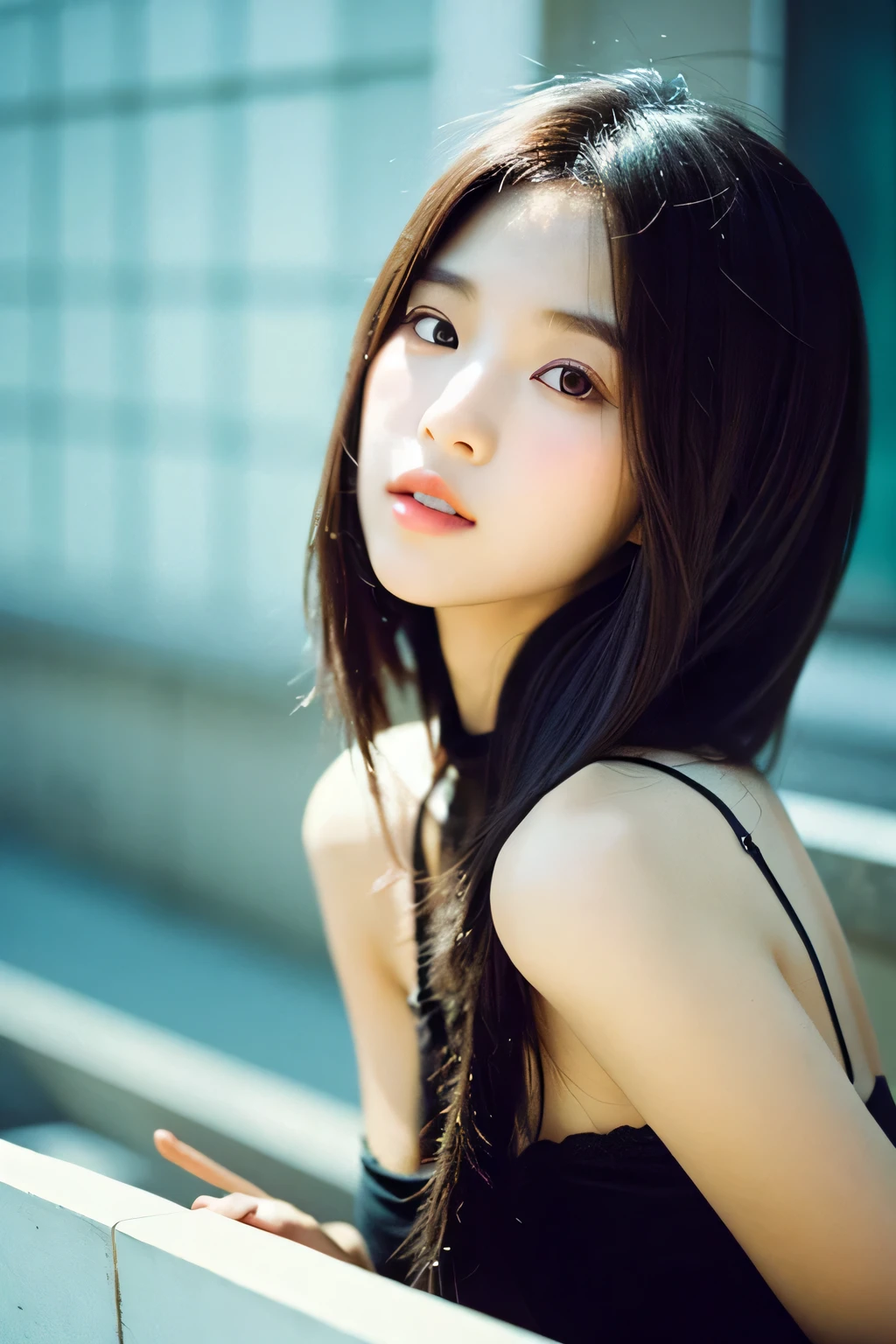 Please generate a beautiful girl。
Condition 1: If you spend a little money、Looks like he can have sex ② He seems timid、Looks like she'll listen to what I say ③ She's wearing slightly erotic clothes、Actually erotic ④ image、Please draw only beautiful girls。