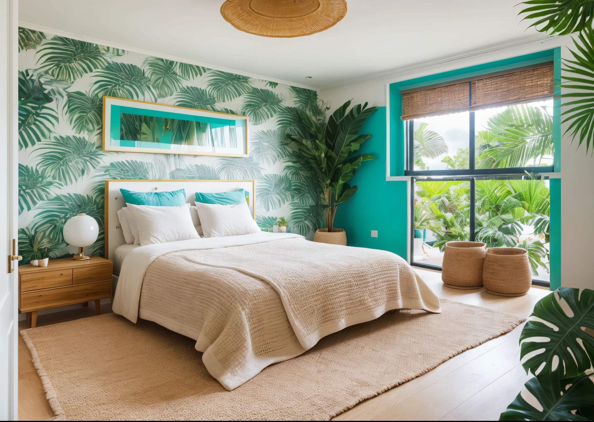 Bedroom, Tropical Style