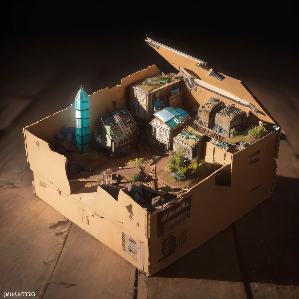 3598年Mars realistic model, (split ends, original photo, best quality, masterpiece:1.4),Steampunk Cyberpunk 6820 City,(CyberpunkMars light:1.3), Mars (related to land),(in a small nature box:1.3),Isometric, small nature, landscape on foundation,landscape,