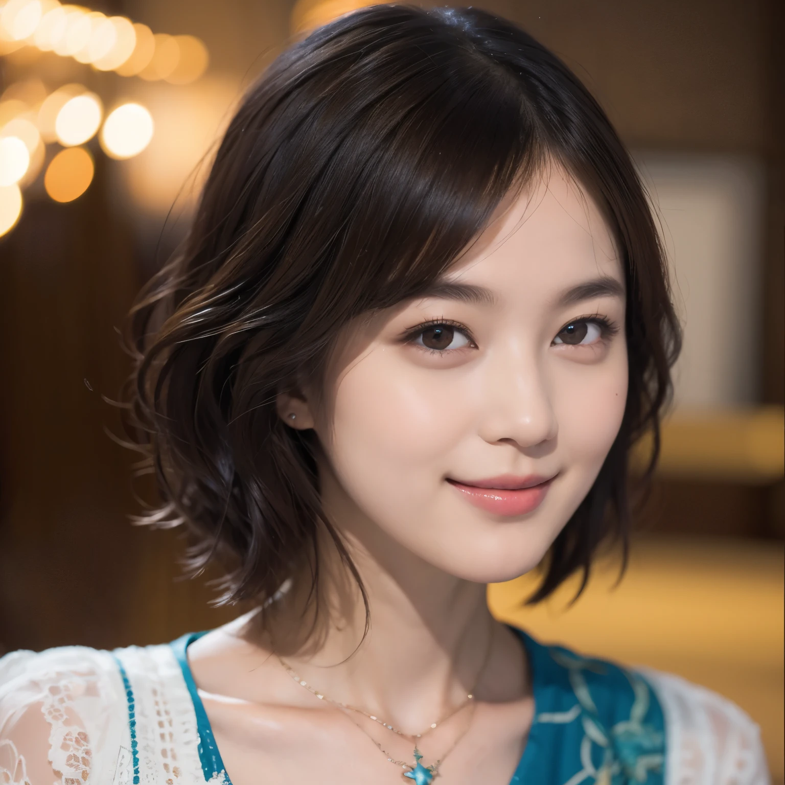 171
Shorthair, a 20 yo woman, gentle smile, abstract, (entangle:1.2), (fractals:1.2)