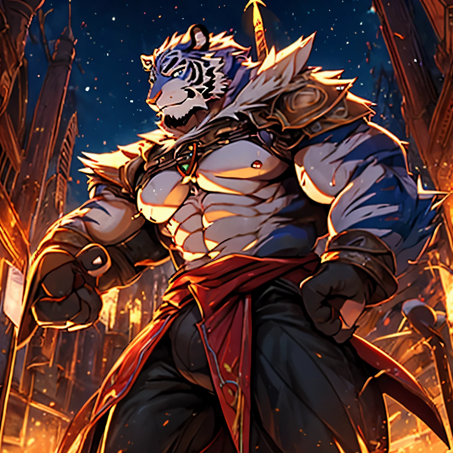 by lindong, lucusold, lanxus, a man with huge muscle,muscle god, furry doberman wearing ((daily clothes ))with((one robot arm)), ((muscular, eightpack)), marvelous smile ,look at audience, thick, lowres, cyberpunk,sexy,nsfw,giant and muscular,v-shape body,tall and big,golden ratio figure,long and thick leg, danbooru and artstation,furaffinity,X.com, heavy detailed, insanely inflated hips,strong upper body,strong lower body,proportionally arms, commission for high res, detailed but rough, semirealistic:1.3,detail face and eyes,detailed hands,realistic hands,realistic face,realistic and detailed eyes,((live and clear eyes)),by echin,by hun,by taver009