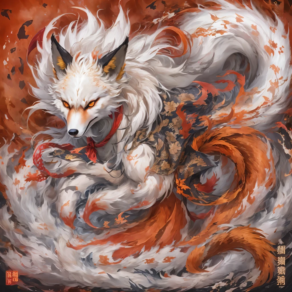 Nine-tailed fox 32k,red and white仙魔界, Chance encounter with Liu Hanshu, He saw his old self in him, Decided to accept him as a disciple, teach him how to protect himself, But because of the hidden star map, Phoenix and the Liu family、Jade Sword Sect builds relationships, Beginning with the death of Liu Hanshu, Qin Yu embarked on the road of confrontation with powerful enemies, work hard, make yourself stronger, Stick to your core path of justice, (nine-tailed fox)eyes full of anger,red and whitenine-tailed fox握緊了拳頭,dash forward,Give the opponent a fatal blow,full body lesbian,Full body nine-tailed fox male mage 32k(傑作canyon超HD)Phoenix(canyon)climb the streets, explosion scene(nine-tailed fox), (dragon), nine-tailed fox憤怒的戰鬥姿態, looking at the ground, batik linen headscarf, 中國red and white圖案長袖服裝, canyonred and whitenine-tailed fox(abstract acrylic splash:1.2)red and white(realistically:1.4),black hair,flour fluttering,rainbow background, high resolution, detail, RAW photos, Sharp Re, Nikon D850 film photo by Jefferies Lee 4 Kodak Portra 400 camera F1.6 guns, colorful, Ultra-realistic and vivid textures, dramatic lighting, Unreal Engine Art Station Trend, Sinest 800,red and white飄逸的霧氣,(((叢林canyon)))The injured line up in the street(OK)climb the streets,Movie Master Instant Image Quality(masterpiece,HD,Ultra high quality,32k) (linen batik scarf), fighting stance, looking at the ground, Linen bandana, 中國nine-tailed fox圖案長袖服裝, 早上的nine-tailed fox(Abstract gouache splash:1.2), dark clouds lightning background,sprinkling