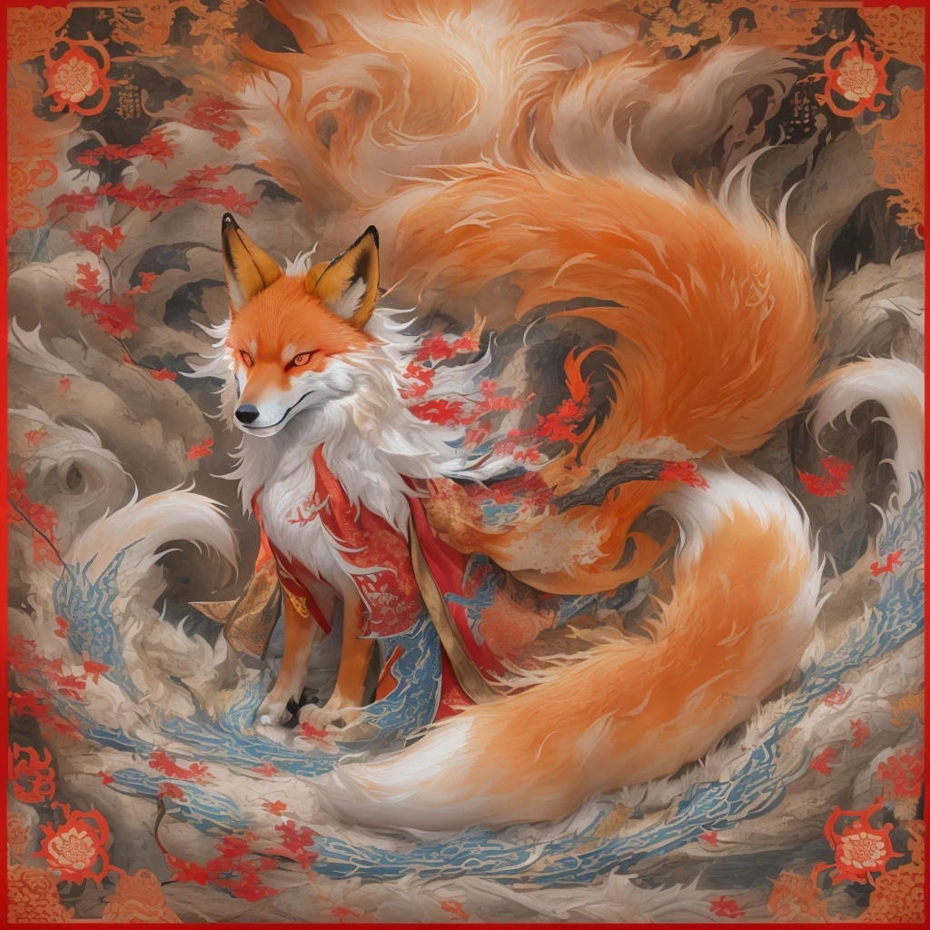 Nine-tailed fox 32k，red and white仙魔界, Chance encounter with Liu Hanshu, He saw his old self in him, Decided to accept him as a disciple, teach him how to protect himself, But because of the hidden star map, Phoenix and the Liu family、Jade Sword Sect builds relationships, Beginning with the death of Liu Hanshu, Qin Yu embarked on the road of confrontation with powerful enemies, work hard, make yourself stronger, Stick to your core path of justice, （nine-tailed fox）eyes full of anger，red and whitenine-tailed fox握緊了拳頭，dash forward，Give the opponent a fatal blow，full body lesbian，Full body nine-tailed fox male mage 32k（傑作canyon超HD）Phoenix（canyon）climb the streets， explosion scene（nine-tailed fox）， （dragon）， nine-tailed fox憤怒的戰鬥姿態， looking at the ground， batik linen headscarf， 中國red and white圖案長袖服裝， canyonred and whitenine-tailed fox（abstract acrylic splash：1.2）red and white（realistically：1.4），black hair，flour fluttering，rainbow background， high resolution， detail， RAW photos， Sharp Re， Nikon D850 film photo by Jefferies Lee 4 Kodak Portra 400 camera F1.6 guns, colorful, Ultra-realistic and vivid textures, dramatic lighting, Unreal Engine Art Station Trend, Sinest 800，red and white飄逸的霧氣,（（（叢林canyon）））The injured line up in the street（OK）climb the streets，Movie Master Instant Image Quality（masterpiece，HD，Ultra high quality，32k） （linen batik scarf）， fighting stance， looking at the ground， Linen bandana， 中國nine-tailed fox圖案長袖服裝， 早上的nine-tailed fox（Abstract gouache splash：1.2）， dark clouds lightning background，sprinkling