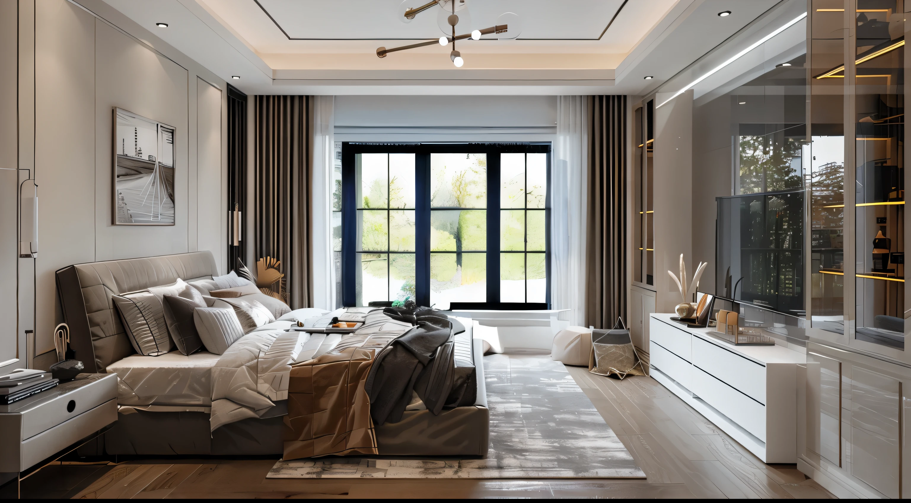a large window