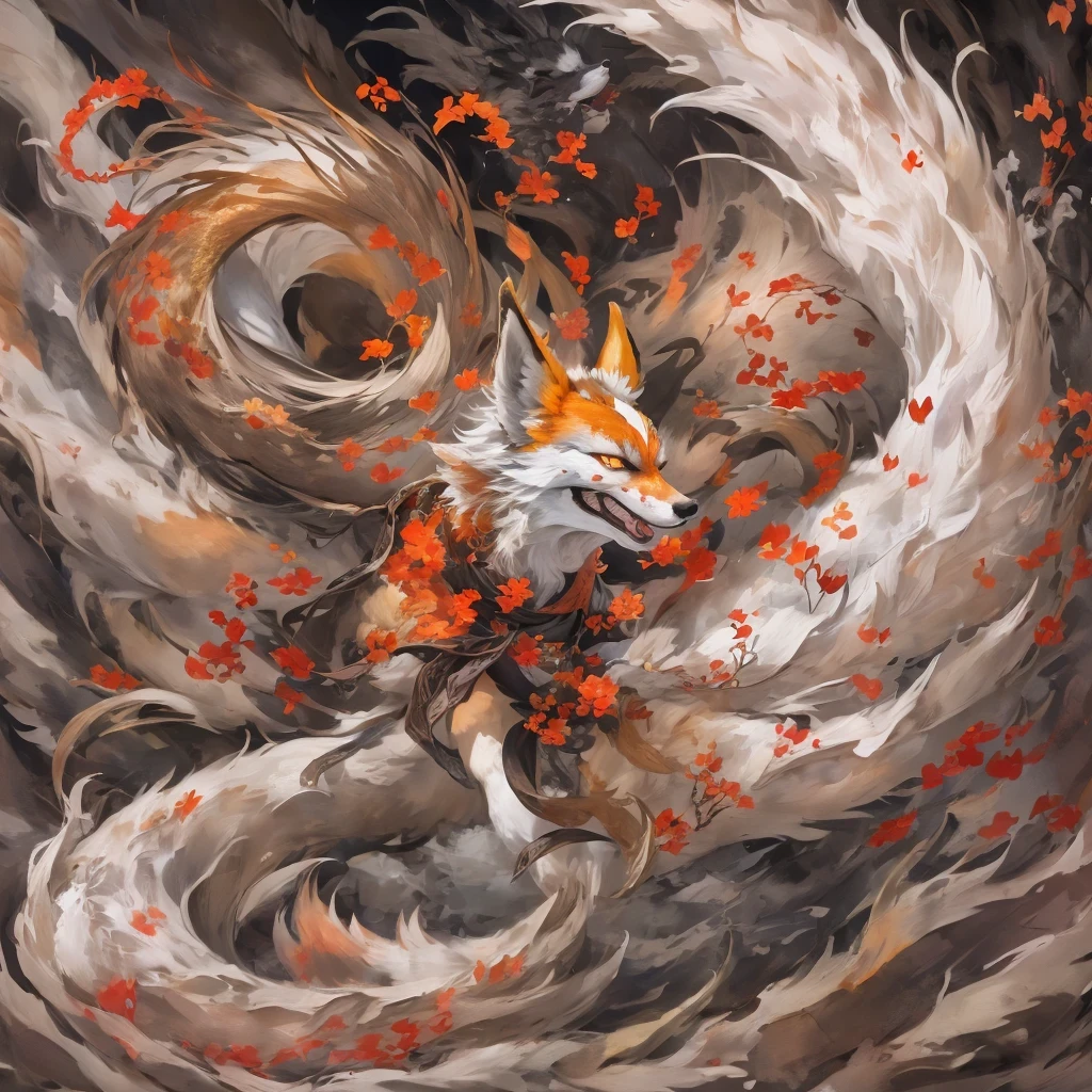 Nine-tailed fox 32k,red and white仙魔界, Chance encounter with Liu Hanshu, He saw his old self in him, Decided to accept him as a disciple, teach him how to protect himself, But because of the hidden star map, Phoenix and the Liu family、Jade Sword Sect builds relationships, Beginning with the death of Liu Hanshu, Qin Yu embarked on the road of confrontation with powerful enemies, work hard, make yourself stronger, Stick to your core path of justice, (nine-tailed fox)eyes full of anger,red and whitenine-tailed fox握緊了拳頭,dash forward,Give the opponent a fatal blow,full body lesbian,Full body nine-tailed fox male mage 32k(傑作canyon超HD)Phoenix(canyon)climb the streets, explosion scene(nine-tailed fox), (dragon), nine-tailed fox憤怒的戰鬥姿態, looking at the ground, batik linen headscarf, 中國red and white圖案長袖服裝, canyonred and whitenine-tailed fox(abstract acrylic splash:1.2)red and white(realistically:1.4),black hair,flour fluttering,rainbow background, high resolution, detail, RAW photos, Sharp Re, Nikon D850 film photo by Jefferies Lee 4 Kodak Portra 400 camera F1.6 guns, colorful, Ultra-realistic and vivid textures, dramatic lighting, Unreal Engine Art Station Trend, Sinest 800,red and white飄逸的霧氣,(((叢林canyon)))The injured line up in the street(OK)climb the streets,Movie Master Instant Image Quality(masterpiece,HD,Ultra high quality,32k) (linen batik scarf), fighting stance, looking at the ground, Linen bandana, 中國nine-tailed fox圖案長袖服裝, 早上的nine-tailed fox(Abstract gouache splash:1.2), dark clouds lightning background,sprinkling