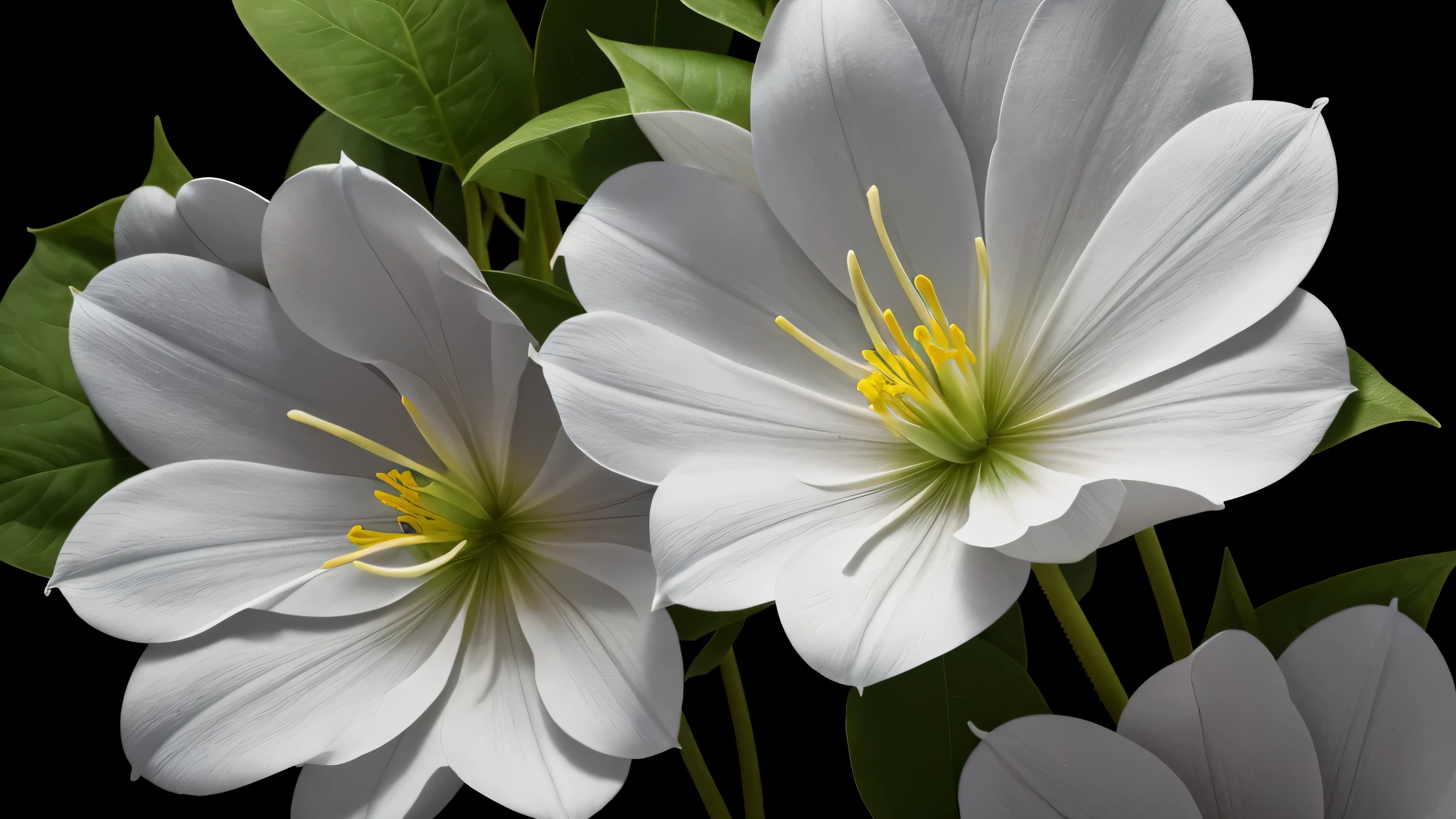 Gray's Two Leaf Flower - Ultra High Quality 8K Music Equalizer., High contrast, rich colors, soft light, Ultra-detailed photos. Сверхhigh quality 8k, High contrast, noise reduction, bright rich colors.. high quality, 8K Ultra HD, High contrast