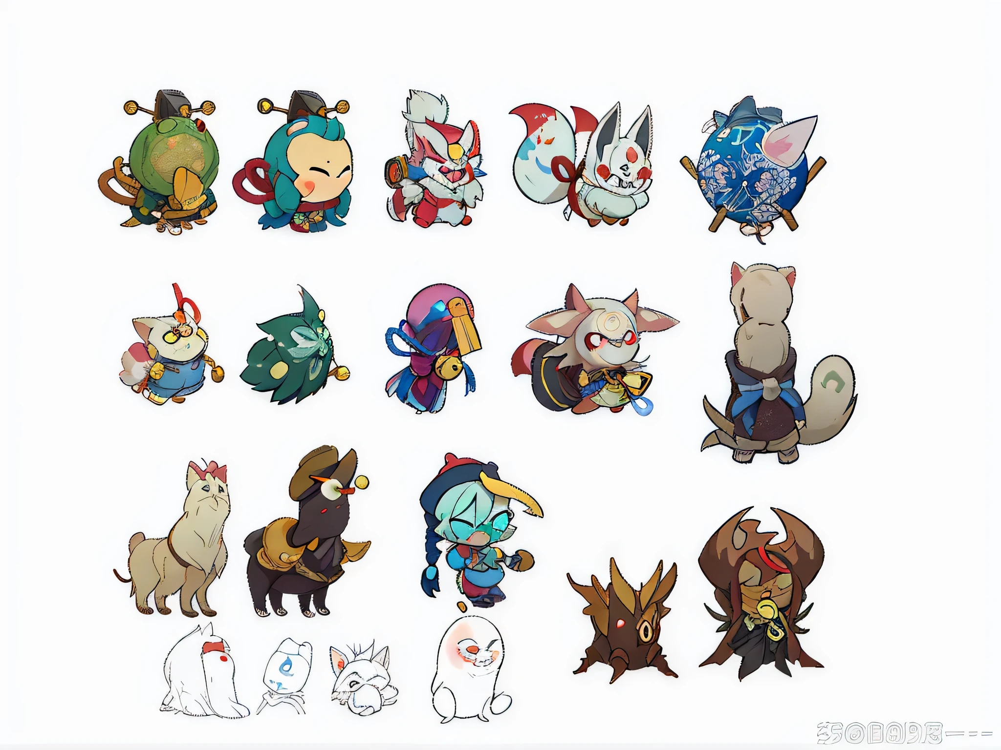 Cartoon Yokai