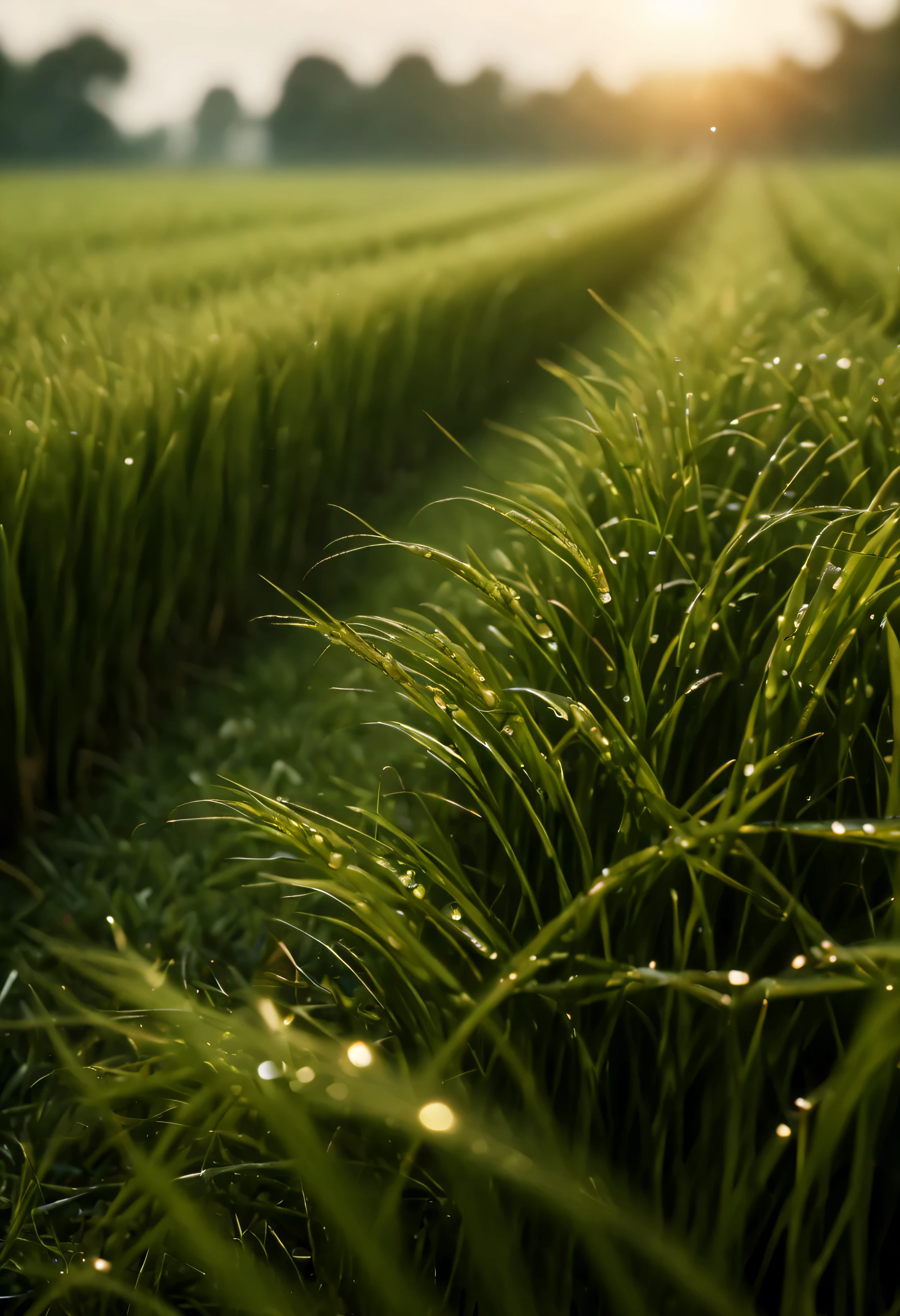 ((Masterpiece in maximum 16K resolution):1.6),((soft_color_photograpy:)1.5), ((Ultra-Detailed):1.4),((Movie-like still images and dynamic angles):1.3),| (Macro shot cinematic photo of a ripe rice paddy grain), (macro lens), (pollen), (dewdrops), (shimmer), (visual experience) ,(Realism), (Realistic),award-winning graphics, dark shot, film grain, extremely detailed, Digital Art, rtx, Unreal Engine, scene concept anti glare effect, All captured with sharp focus.