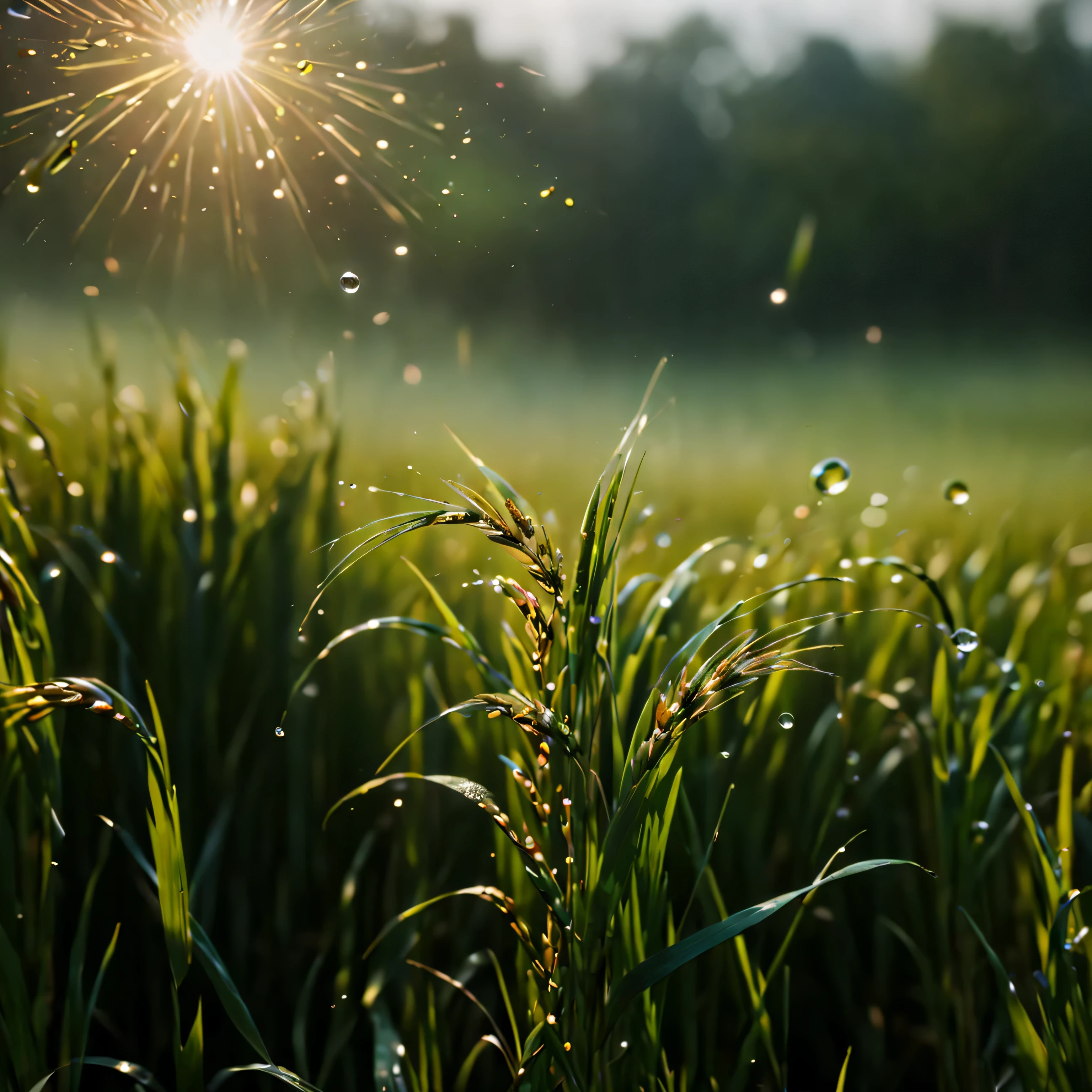 ((Masterpiece in maximum 16K resolution):1.6),((soft_color_photograpy:)1.5), ((Ultra-Detailed):1.4),((Movie-like still images and dynamic angles):1.3),| (Macro shot cinematic photo of a ripe rice paddy grain), (macro lens), (pollen), (dewdrops), (shimmer), (visual experience) ,(Realism), (Realistic),award-winning graphics, dark shot, film grain, extremely detailed, Digital Art, rtx, Unreal Engine, scene concept anti glare effect, All captured with sharp focus.