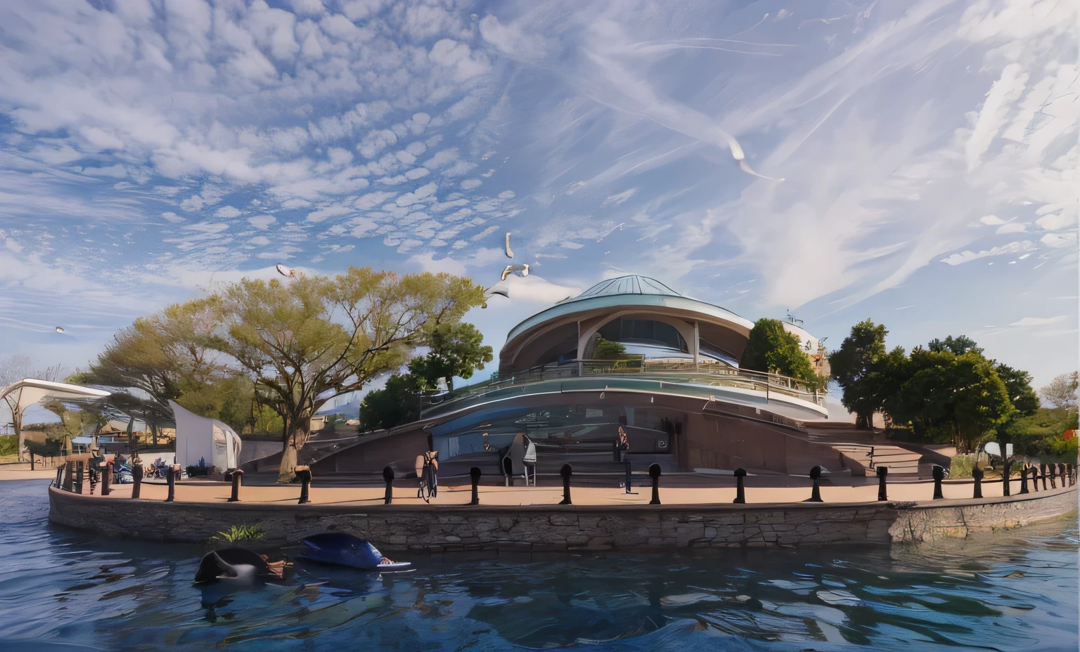 exhibition hall，Ecological plants surround reality，室内exhibition hall，wild animals。National key protected animals，Exhibits，animal model，bird perch