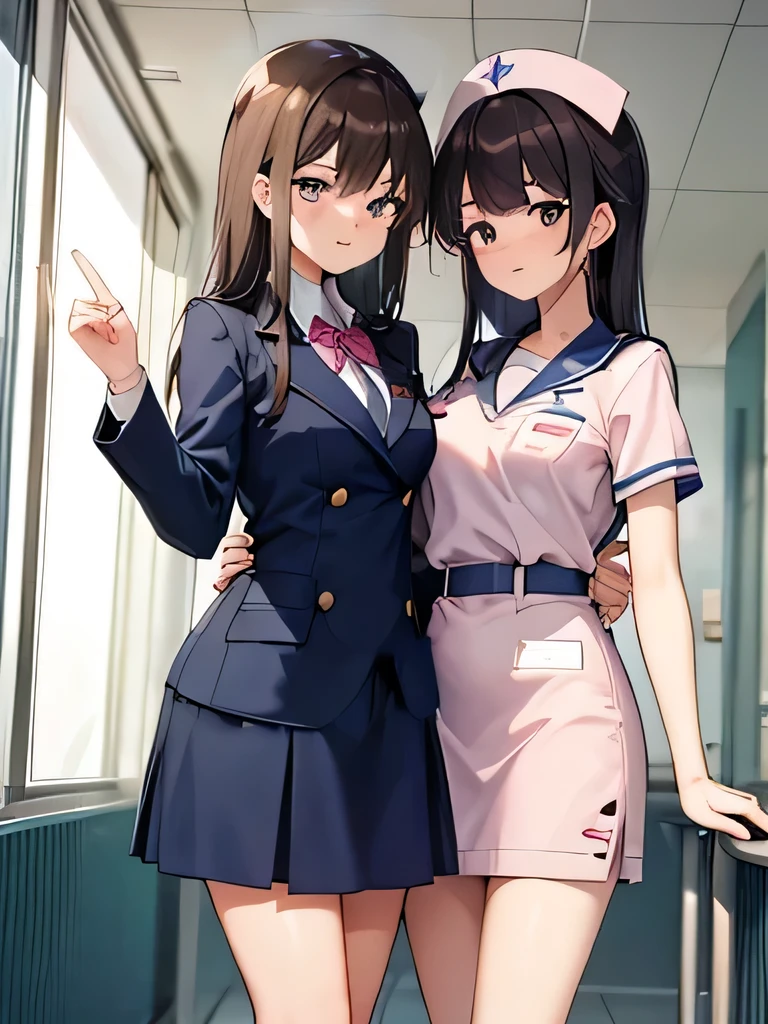 Please separate into blazer and skirt。
