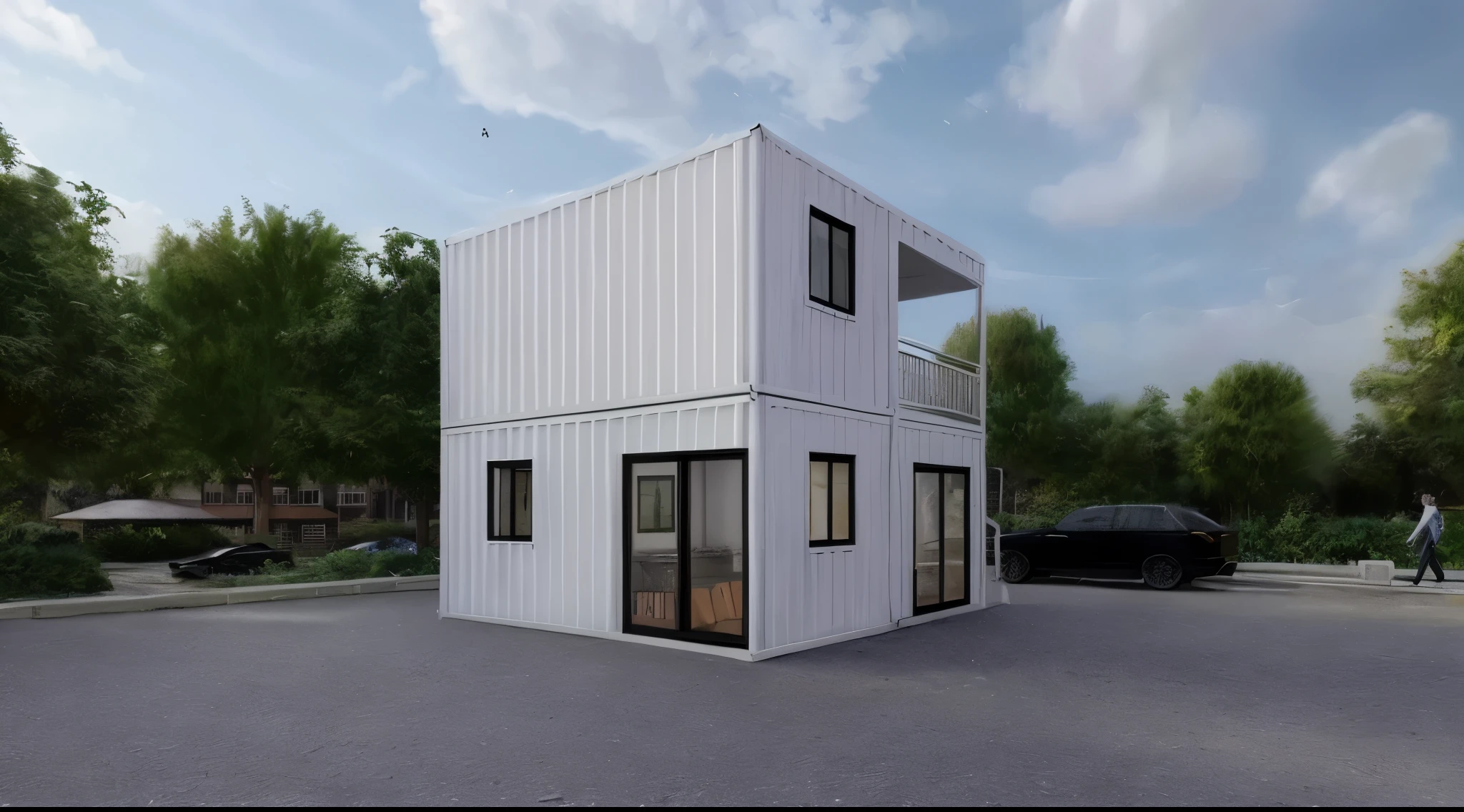 Realistic style,it's clear,perspective
