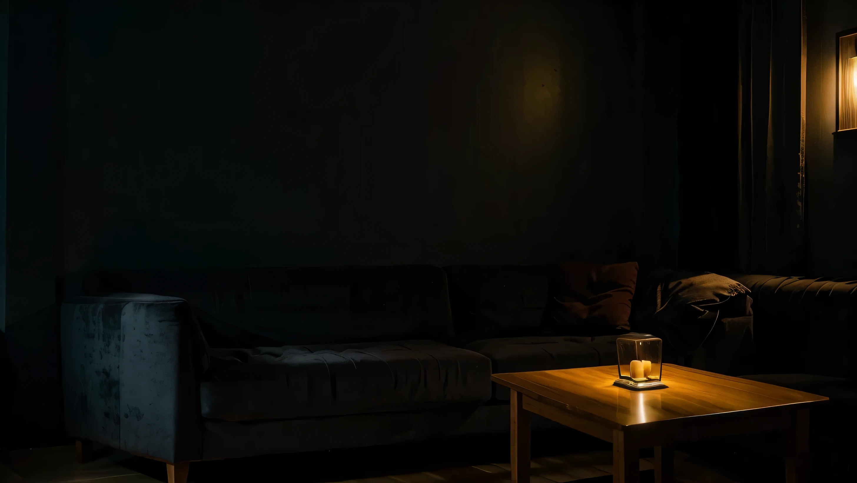 maison, Couch, phone on the table, High quality, nuit