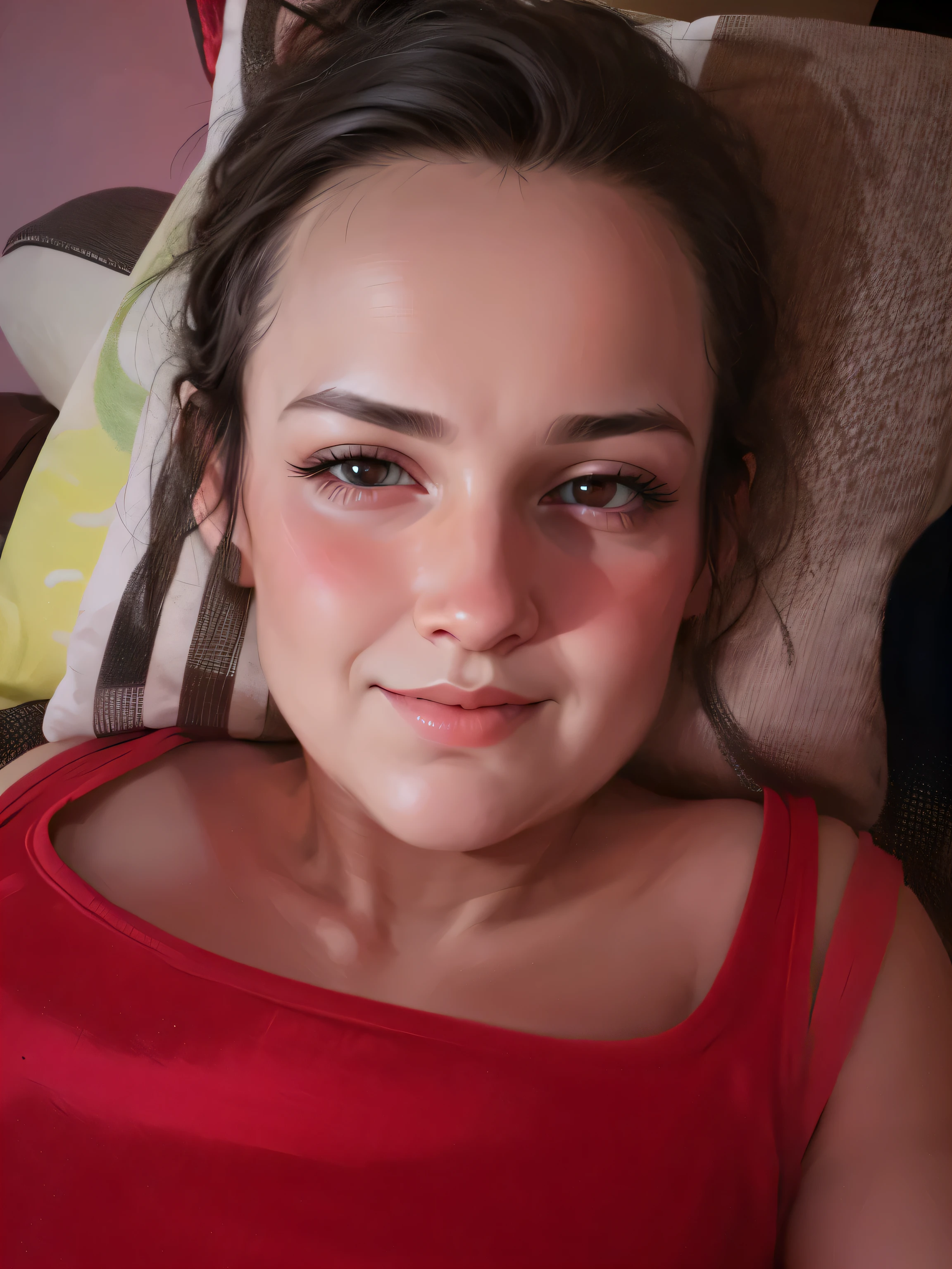 art paint of beautiful girl, high face details, intricate background, vivid colours,8k resolution,