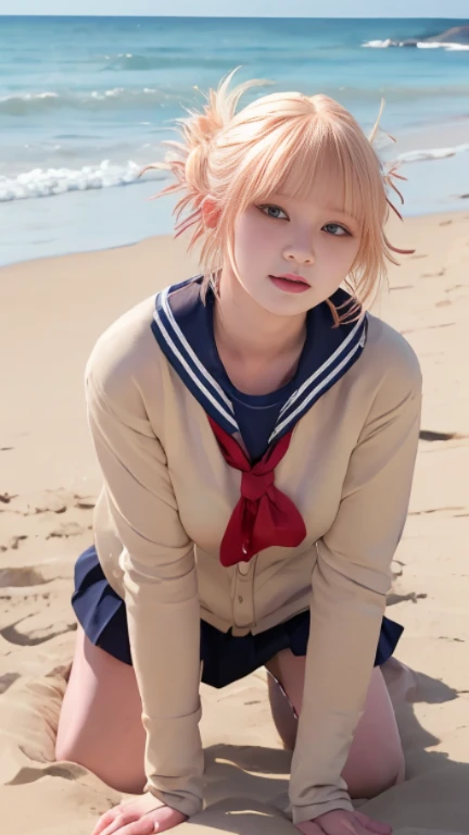Gravure idol,beach,masterpiece,blonde,19 years old,woman