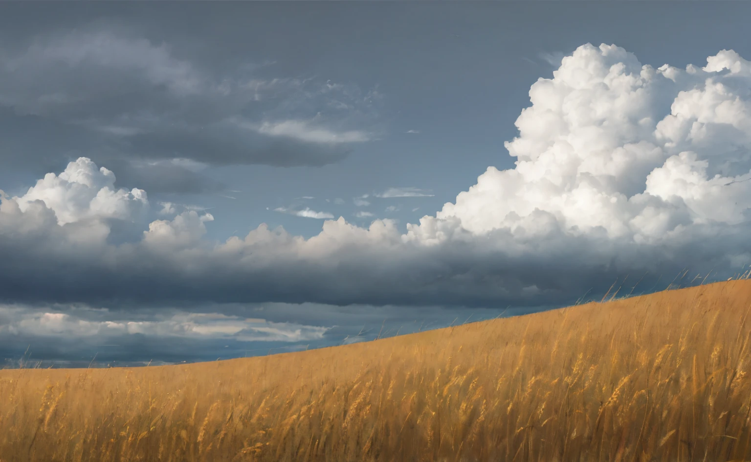 There are two trees on the grassy hill,sky with many clouds, nature and clouds in background, strange trees and clouds, clouds and fields in background, green trees. Matte painting, still from nature documentary, Storm Clouds, surreal clouds, still from nature documentary, Epic clouds, Cinematic stormy sky, Epic clouds and lighting, Beautiful cloudy atmosphere, giant clouds