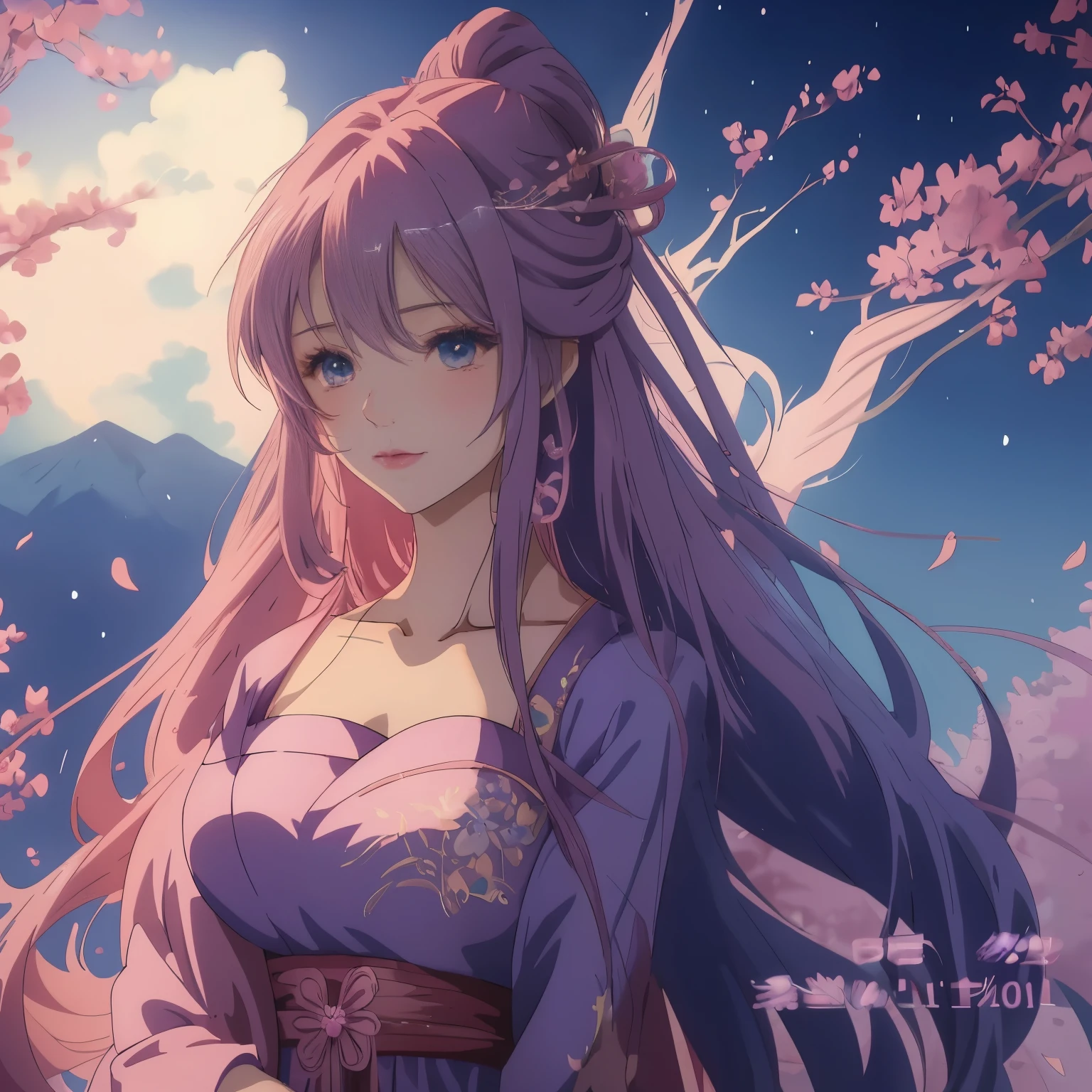 anime long hair girl and blue eyes in a pink dress, Beautiful anime girl, anime style 4k, Beautiful anime portrait, Beautiful anime woman, anime long hair girl, Beautiful anime, Beautiful anime style, Anime Art Wallpaper 4k, anime art wallpaper 4k, Beautiful anime artwork, Cute anime waifu wearing beautiful clothes, beautiful anime girl