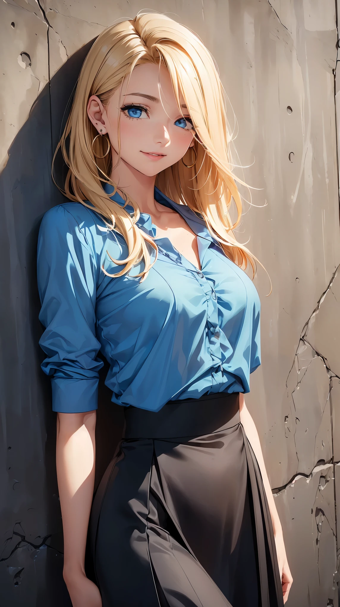 Big breasts, 1girl, ((blonde hair)) ((wolf girl)) blue eyes, has an extremely sexy body, with full breasts and a thin waist, and an extremely sexy body, cute and daring sleep pajamas, has a bold appearance . young, quality, realistic, best quality, cute expression, shy smile, sleepy face, night, room