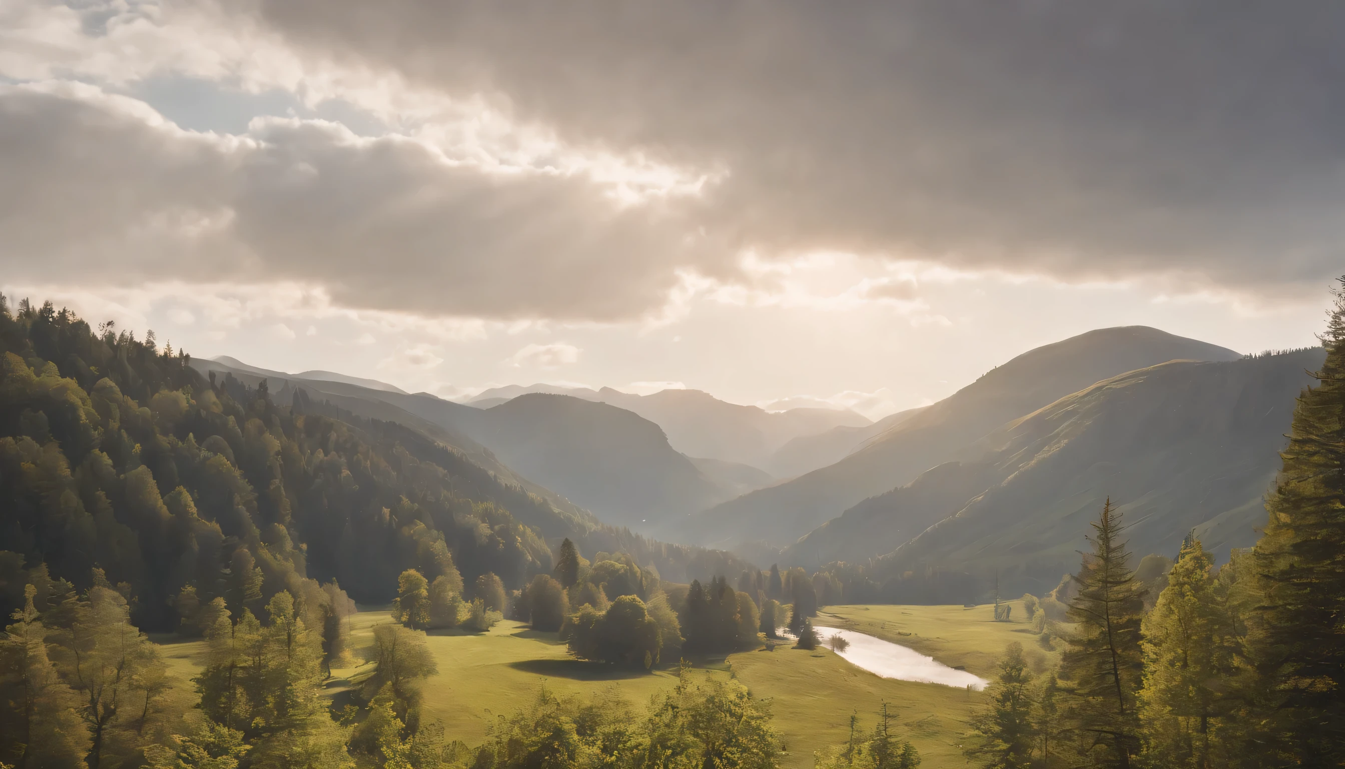 (Highly detailed CG Unity 8k wallpaper、masterpiece、highest quality、Super detailed)、(best lighting、best shadow、very delicate and beautiful)、highest quality、8k、Detailed facial depiction、masterpiece、highest quality、clear image quality、
Photos of British forests and nature reserves seen from the train window。