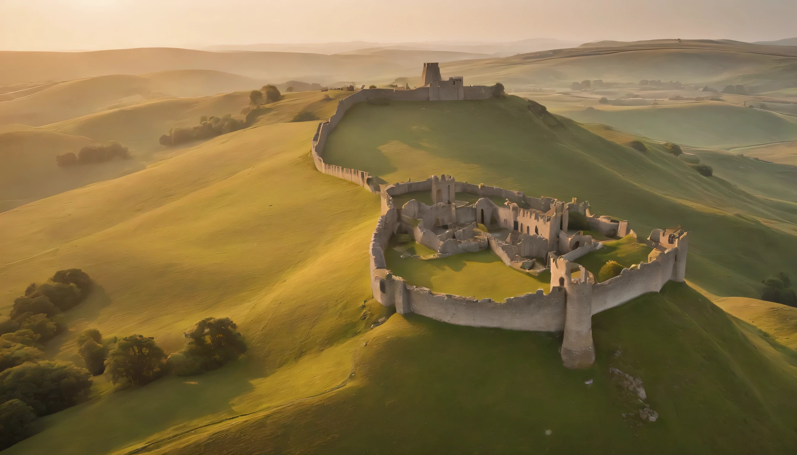 (Highly detailed CG Unity 8k wallpaper、masterpiece、highest quality、Super detailed)、(best lighting、best shadow、very delicate and beautiful)、highest quality、8k、Detailed facial depiction、masterpiece、highest quality、clear image quality、
Photos taken from the train window of famous historical sites such as Emperor Hadrian&#39;s&#39;wall and stonehenge。
