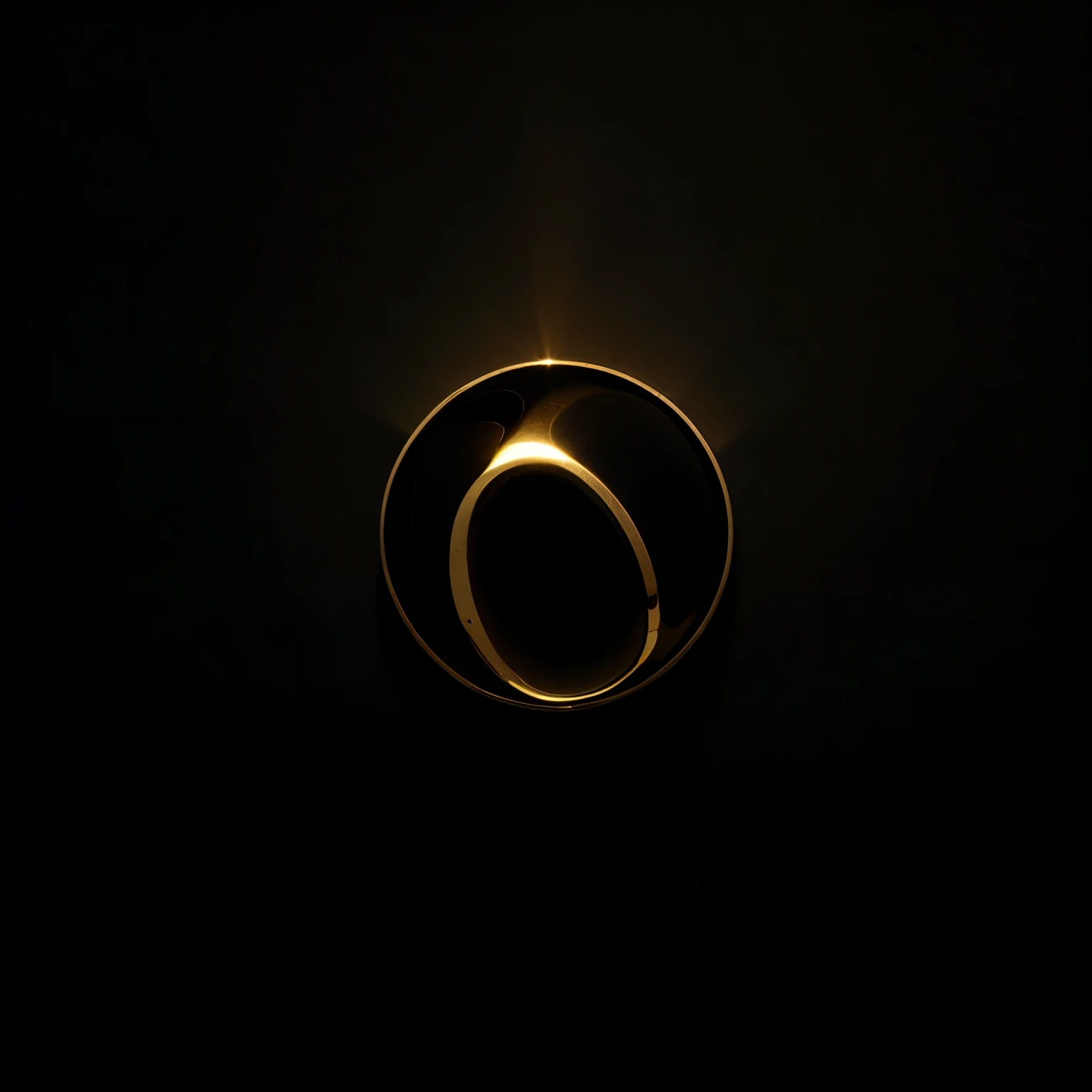 Black golden background 