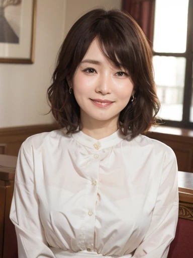 A female president who looks like Yuriko Ishida、President&#39;s office