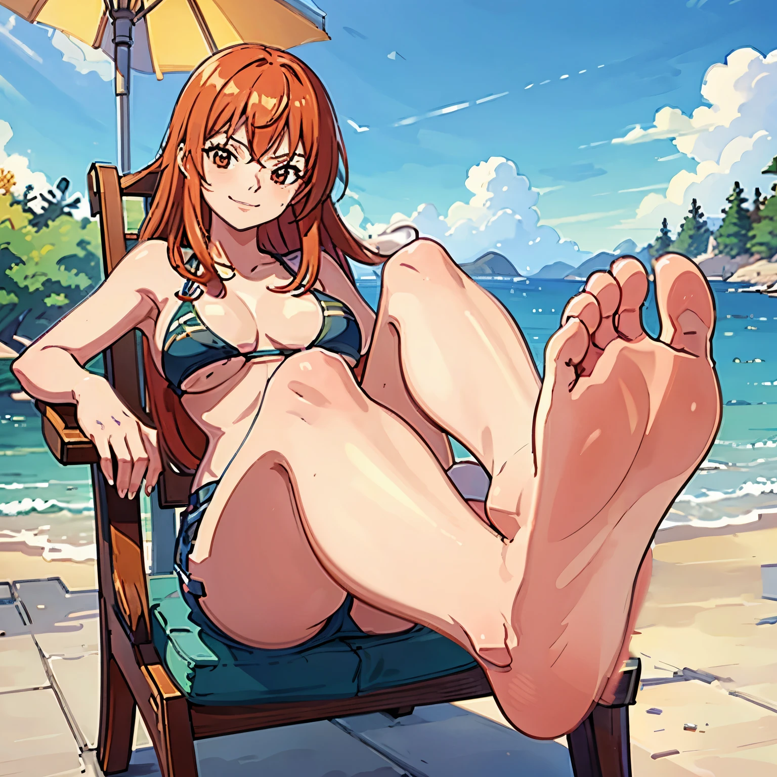 Add toes to the foot