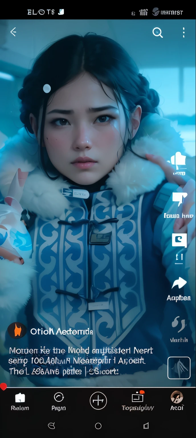 Katara, avatar, girl, eskimo