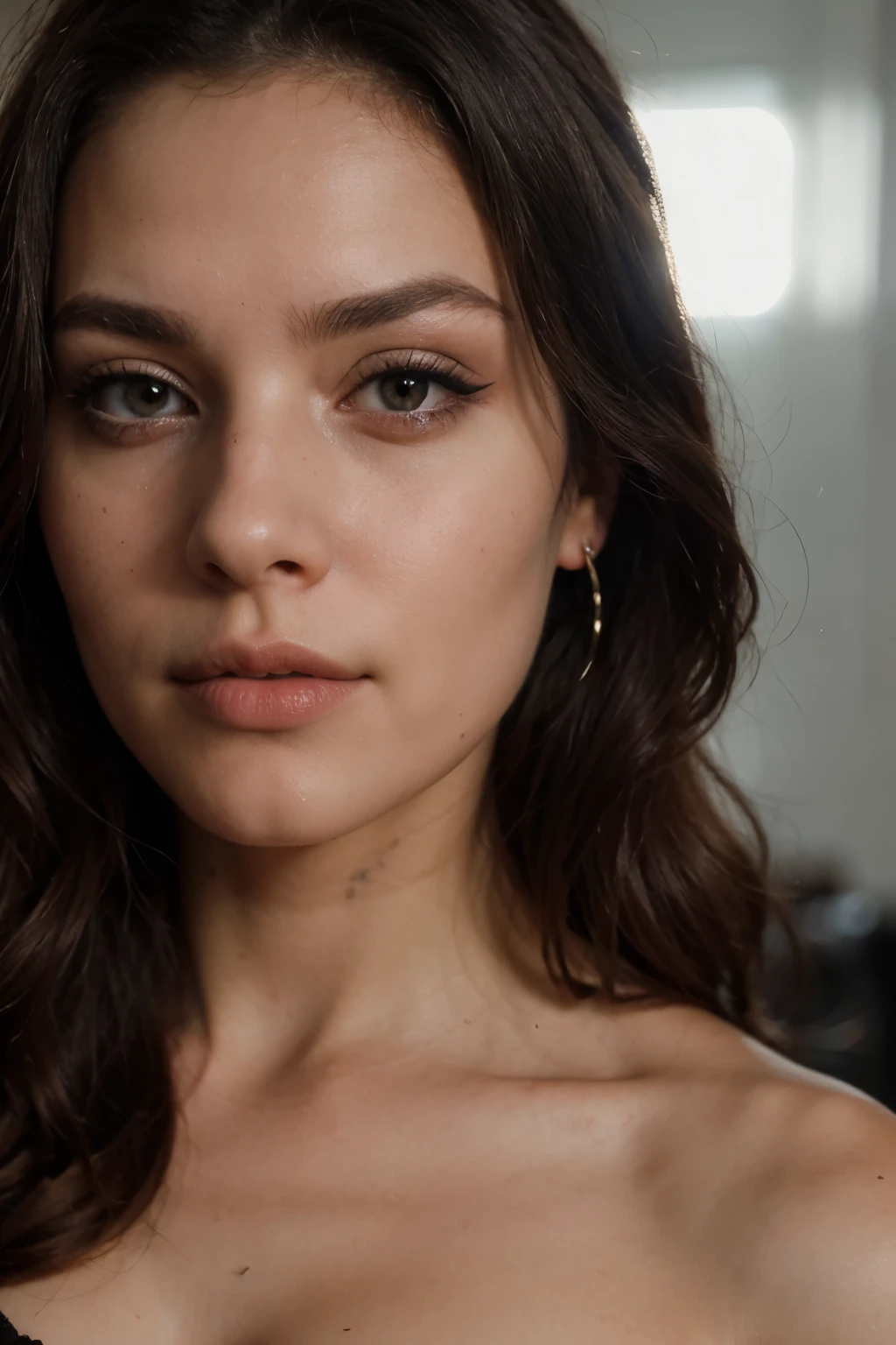 ((Best quality)), (Detailed), jolie visage, Full photo, cinquantaine, plantureuse