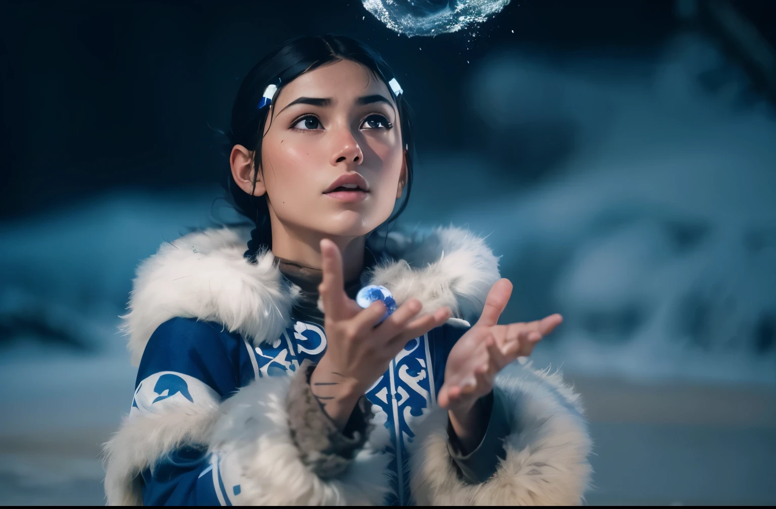 Katara, avatar, girl, eskimo