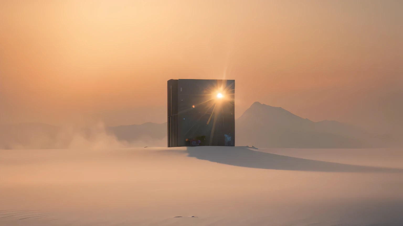 (8k, masterpiece，best quality), Super detailed, beautiful details, lifelike, There&#39;s a real book-shaped object in the middle of the screen.，There is a bookmark arrow-shaped decoration in the upper right corner of the book,surrounded by flowers and plants，coffee，sofa，Heavy snowfall in winter，ice cube，British countryside outdoors，Soft lights and sunlight，shadow，High grade gray sand，Award-winning,  Material Design, Rich and charming soft gradients, depth of field，16:9
