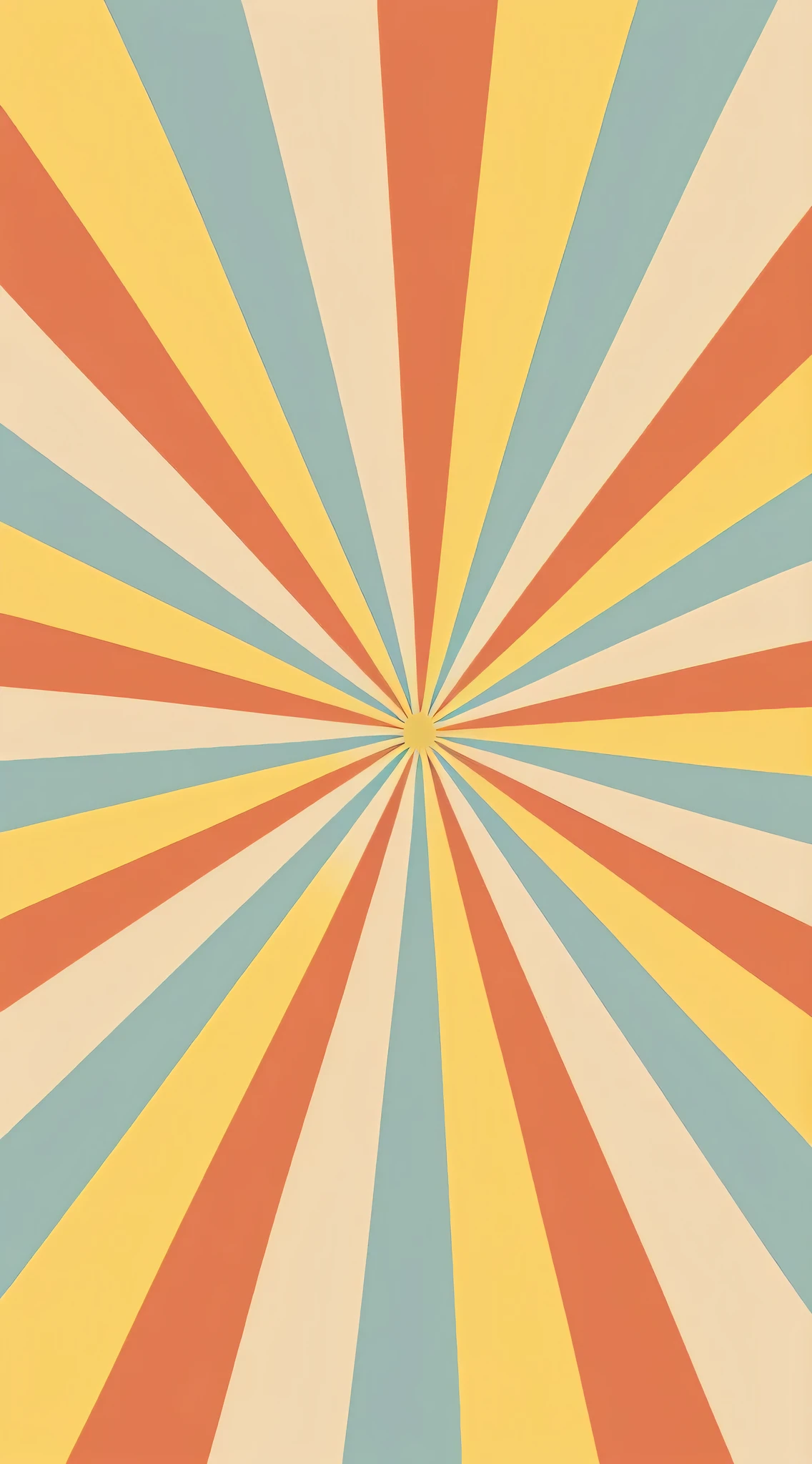a close up of a colorful sunburst background with a yellow and blue center, circus background, poster background, in retro colors, vintage retro colors, digital illustration radiating, striped orange and teal, vector background, iphone background, background yellow and blue, colorized background, rainbow stripe backdrop, 1128x191 resolution, iphone 15 background