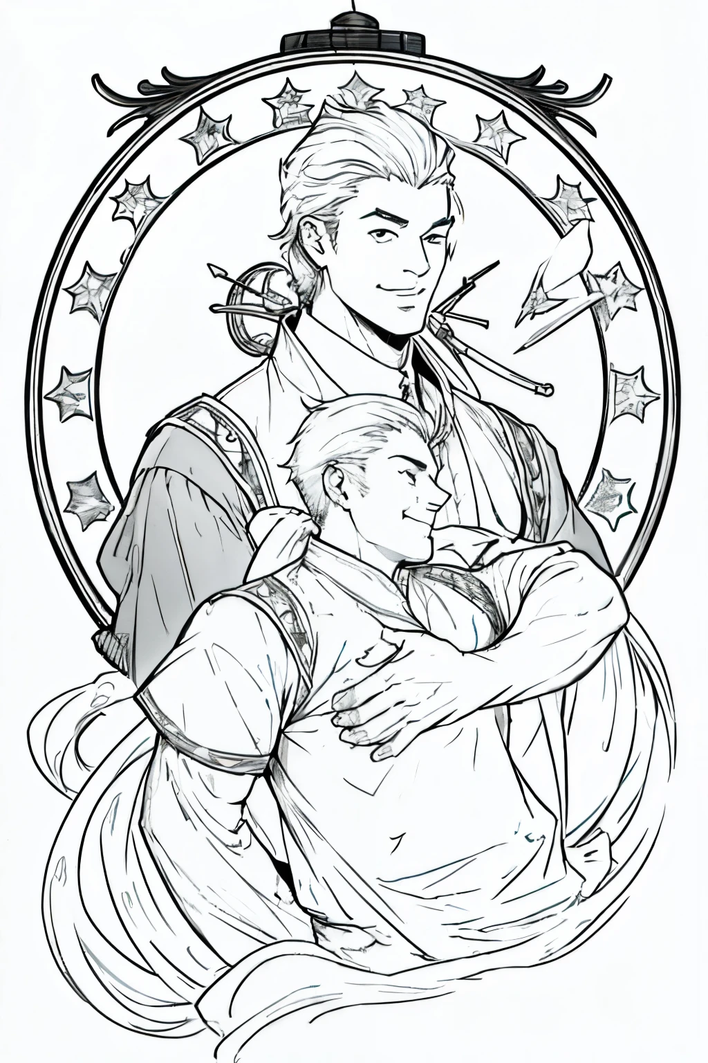 2 guys, dating, smile, bara
