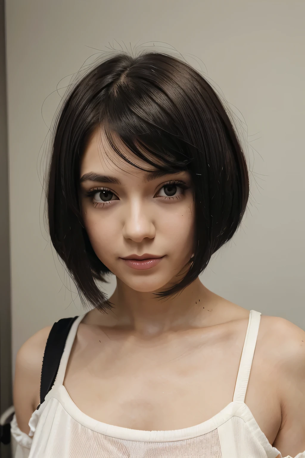 programadora, programadora, French bob, Cabelo French bob, short baby bangs, Gothic girl, pequena franja curta, olhos escuros, cabelos escuros, Gothic, anime, 2D, cabelo preto, cabelo curto, French bob curto, franja na metade da testa, programadora, anime programadora, cabelo preto escuro, cabelo preto azulado