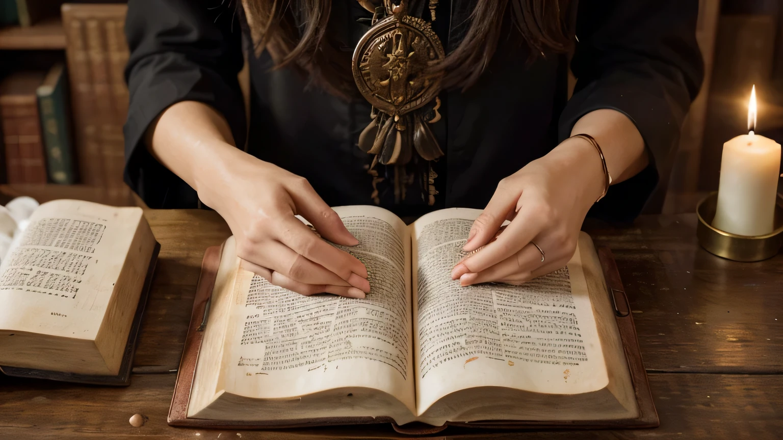 "Por favor, create a high-definition image of the Holy Bible that captures the reverence and spiritual meaning of this holy book. The image must convey the historical and religious importance of the Bible, apresentando-a de forma digna e respeitosa. Use soft lighting to highlight cover and page details, enfatizando sua textura e envelhecimento, if applicable. Position the Bible in a setting that evokes a sacred environment, como uma prateleira de madeira em uma biblioteca antiga ou um altar iluminado. As cores devem ser sutis e a tipografia, if present, deve ser elegante e discreto. The image should inspire a sense of reverence and spiritual connection to the words and teachings contained in the Holy Bible."